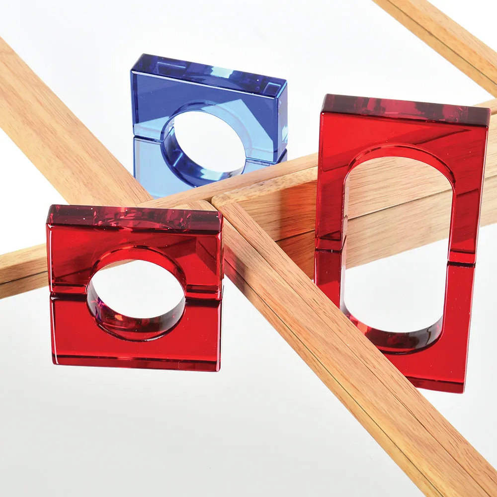 Reflective Observation Trays | Set of 3 Double-Sided Mirrored Wooden Trays for Exploring Light, Shadows & Structures