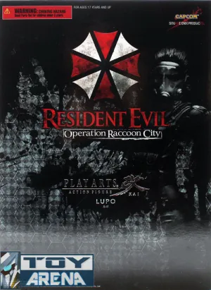Resident Evil Operation Raccoon City Lupo Play Arts Kai Action Figure Square Enix