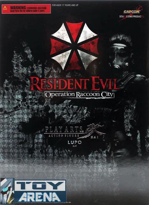 Resident Evil Operation Raccoon City Lupo Play Arts Kai Action Figure Square Enix