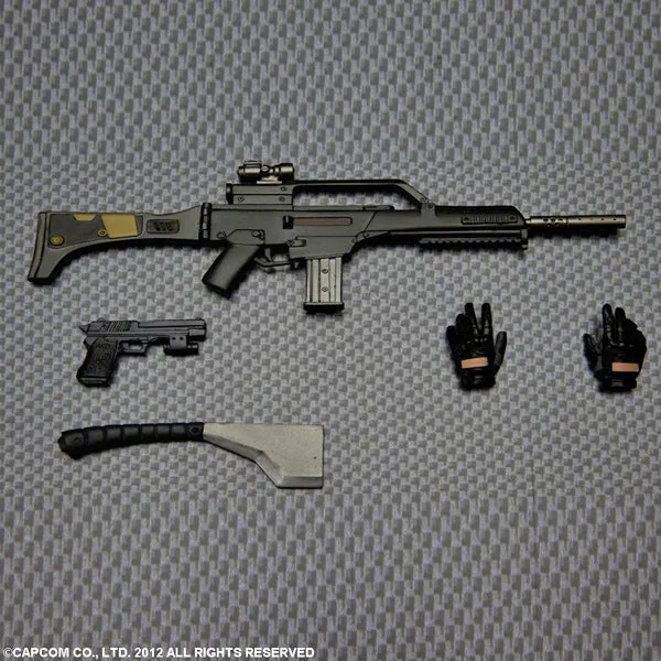 Resident Evil Operation Raccoon City Lupo Play Arts Kai Action Figure Square Enix