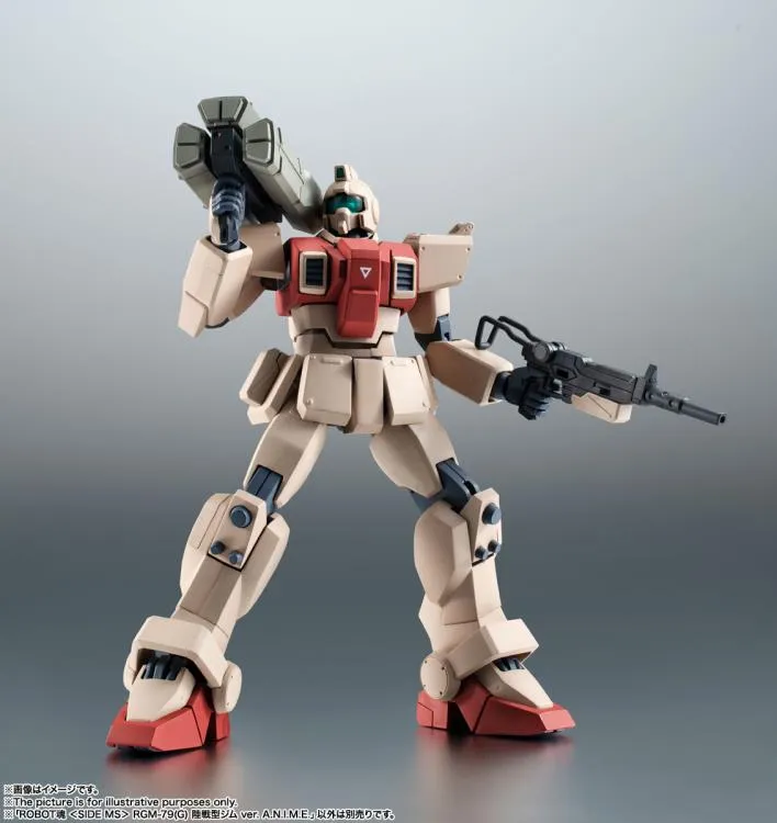 Robot Spirits #R-295 RGM-79(G) GM Ground Type Ver. A.N.I.M.E. Action Figure