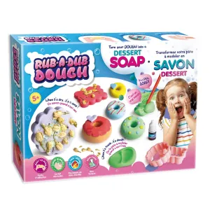 Rub-a-Dub Dough: Rainbow Soap
