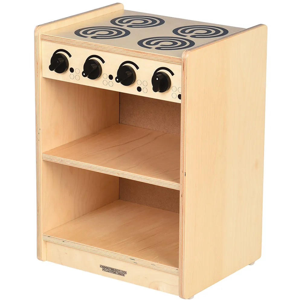 Safe-Play Eco-Friendly Toddler Toy Kitchen | 3 Piece Set
