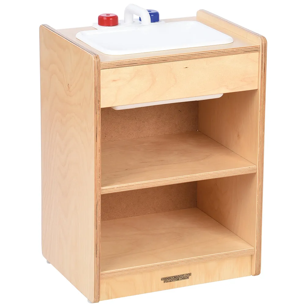 Safe-Play Eco-Friendly Toddler Toy Kitchen | 3 Piece Set