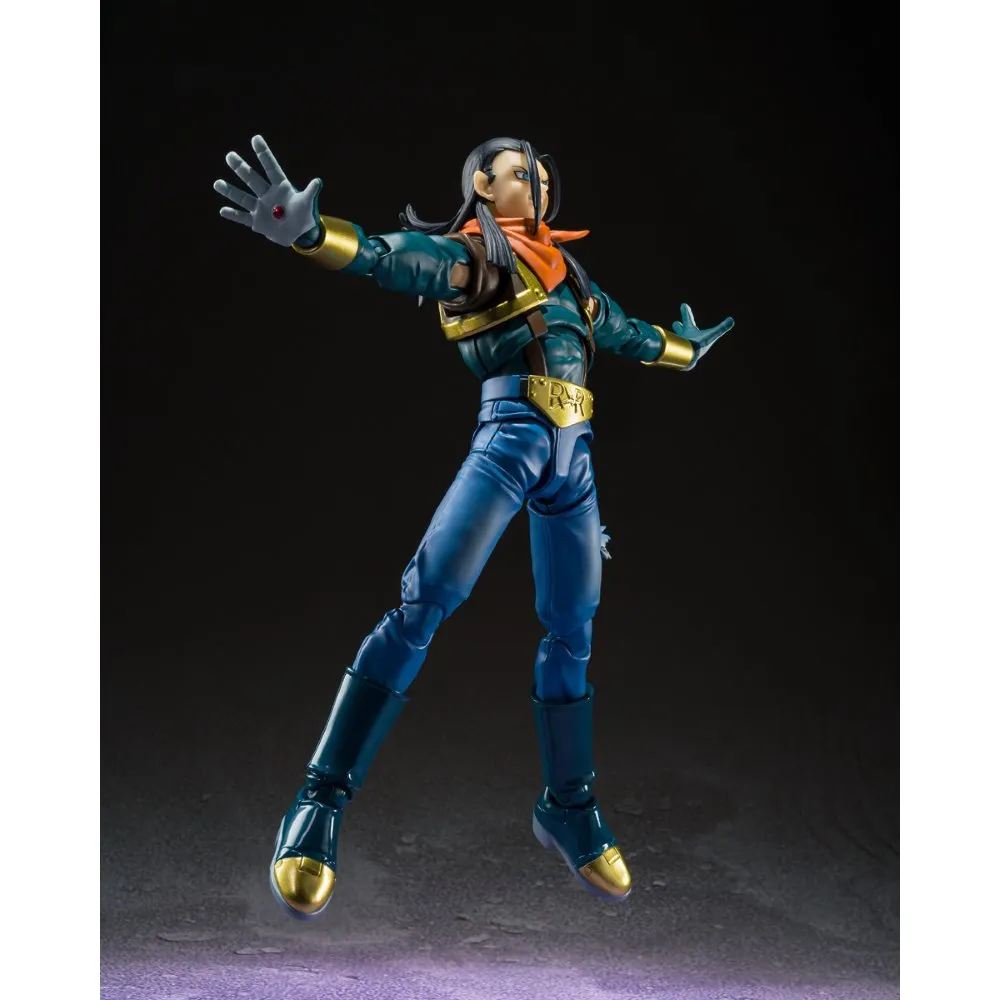 S.H. Figuarts Dragon Ball GT Super Android 17 Exclusive Action Figure
