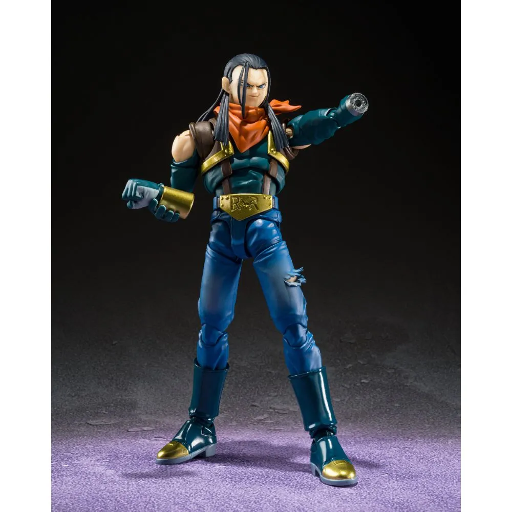 S.H. Figuarts Dragon Ball GT Super Android 17 Exclusive Action Figure