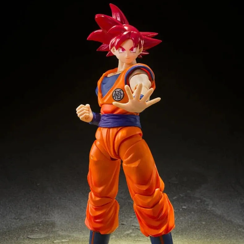S.H. Figuarts DragonBall - Super Saiyan God Goku - (Instilled With the Light of Righteous Hearts)