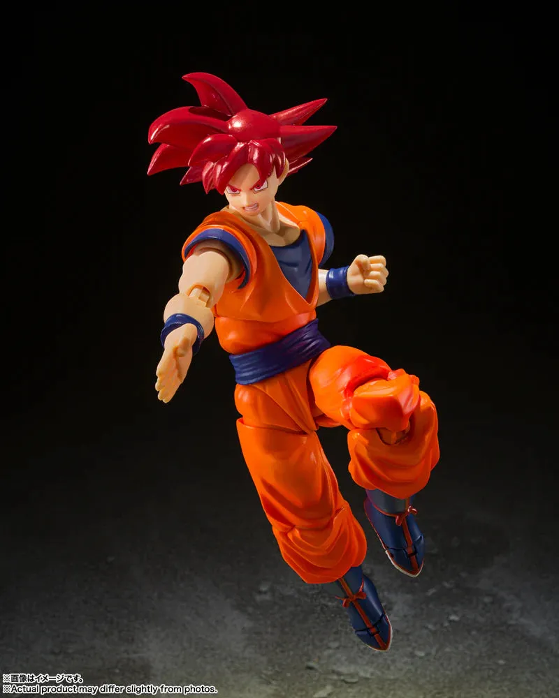 S.H. Figuarts DragonBall - Super Saiyan God Goku - (Instilled With the Light of Righteous Hearts)