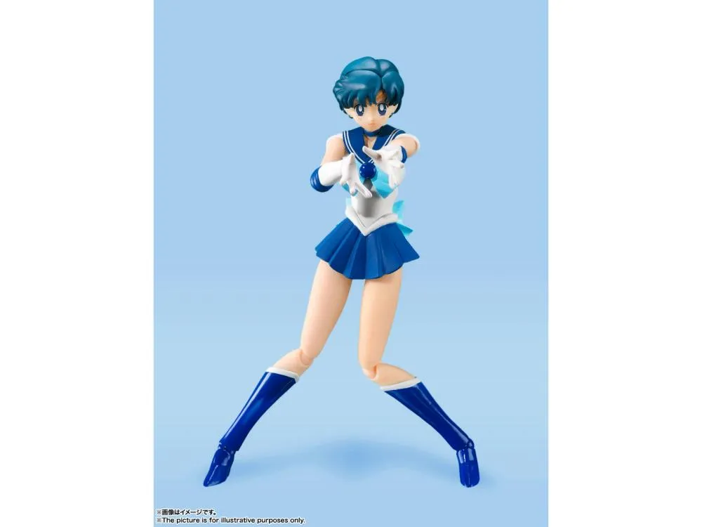 S.H. Figuarts Sailor Mercury Animation Color Edition Sailor Moon Action Figure