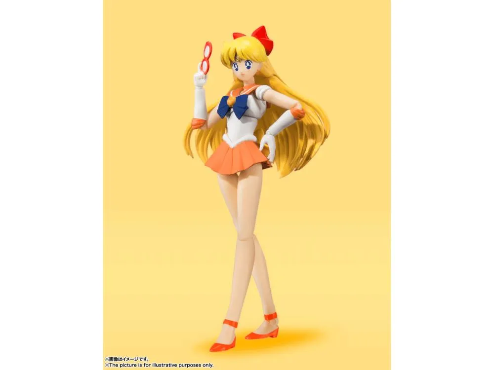 S.H. Figuarts Sailor Venus Animation Color Edition Sailor Moon Action Figure