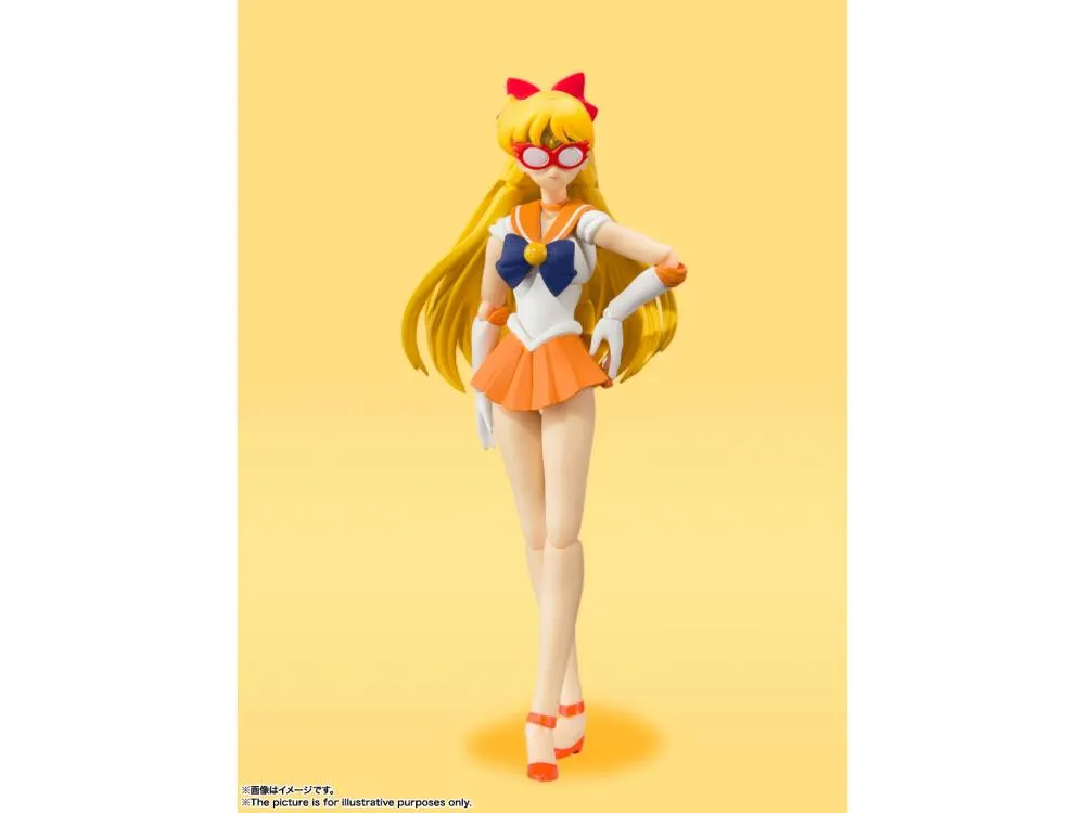 S.H. Figuarts Sailor Venus Animation Color Edition Sailor Moon Action Figure