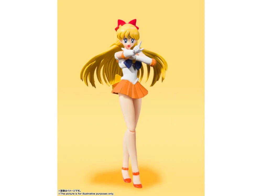 S.H. Figuarts Sailor Venus Animation Color Edition Sailor Moon Action Figure