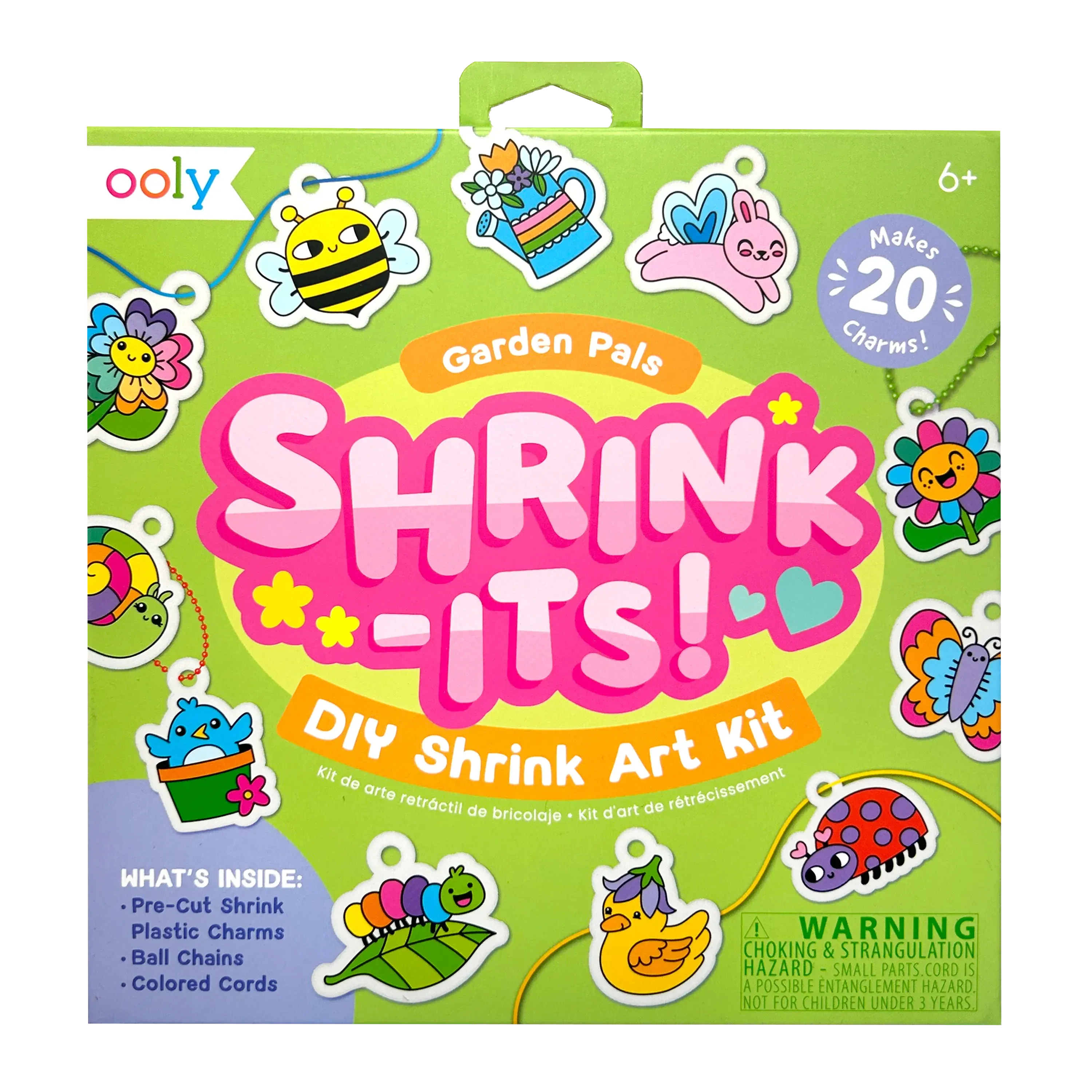 Shrink-its! Art Kit Garden Pals