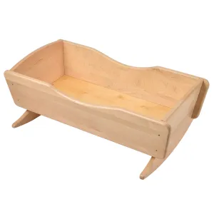 Solid Maple Doll Cradle