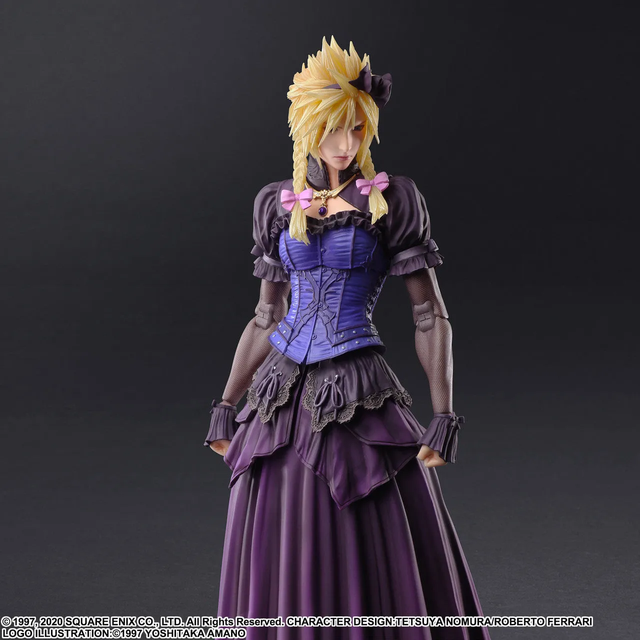 Square Enix Final Fantasy VII Remake Cloud Strife (Dress Ver.) Play Arts Kai Action Figure