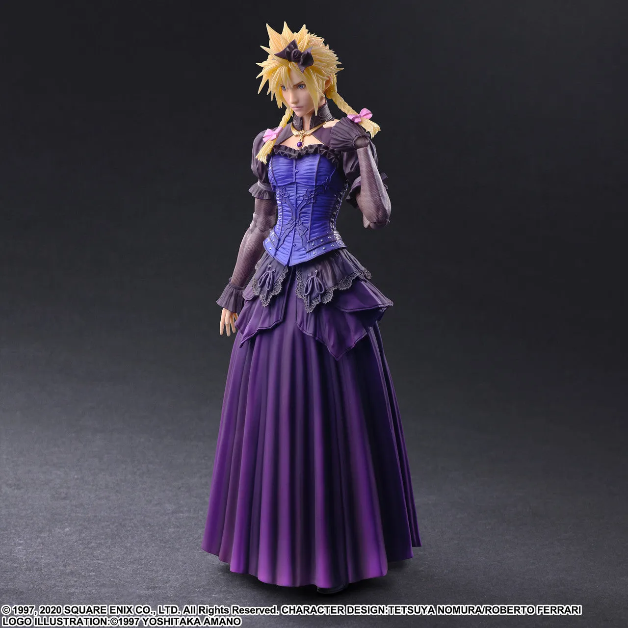 Square Enix Final Fantasy VII Remake Cloud Strife (Dress Ver.) Play Arts Kai Action Figure