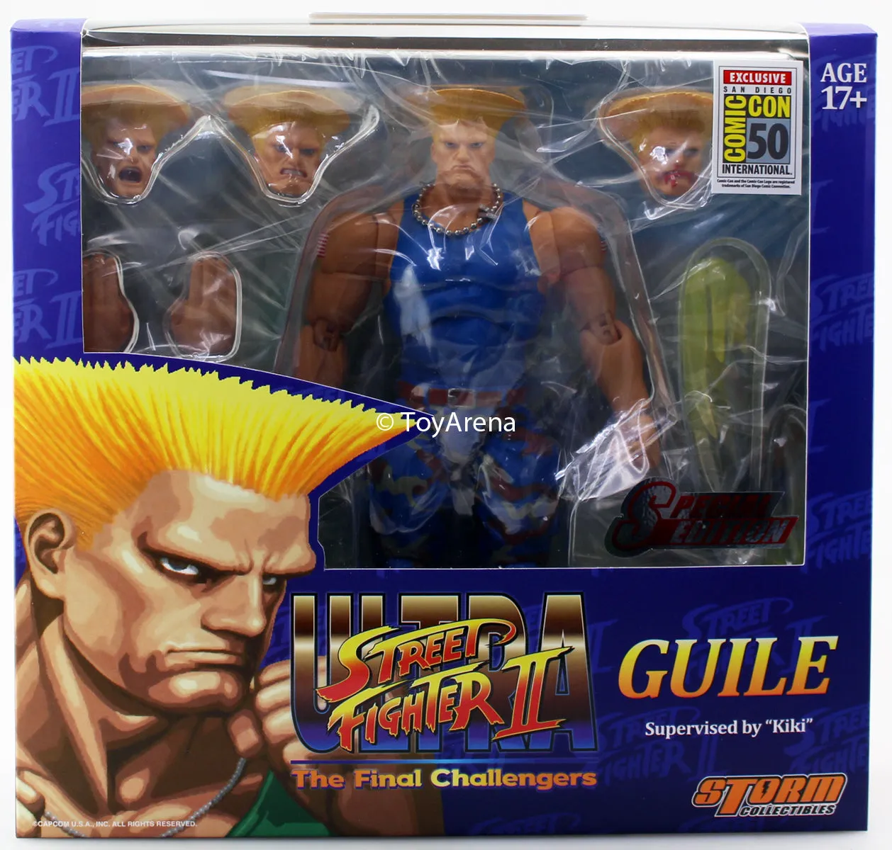 Storm Collectibles 1/12 SDCC 2019 Street Fighter II Guile Exclusive Scale Action Figure