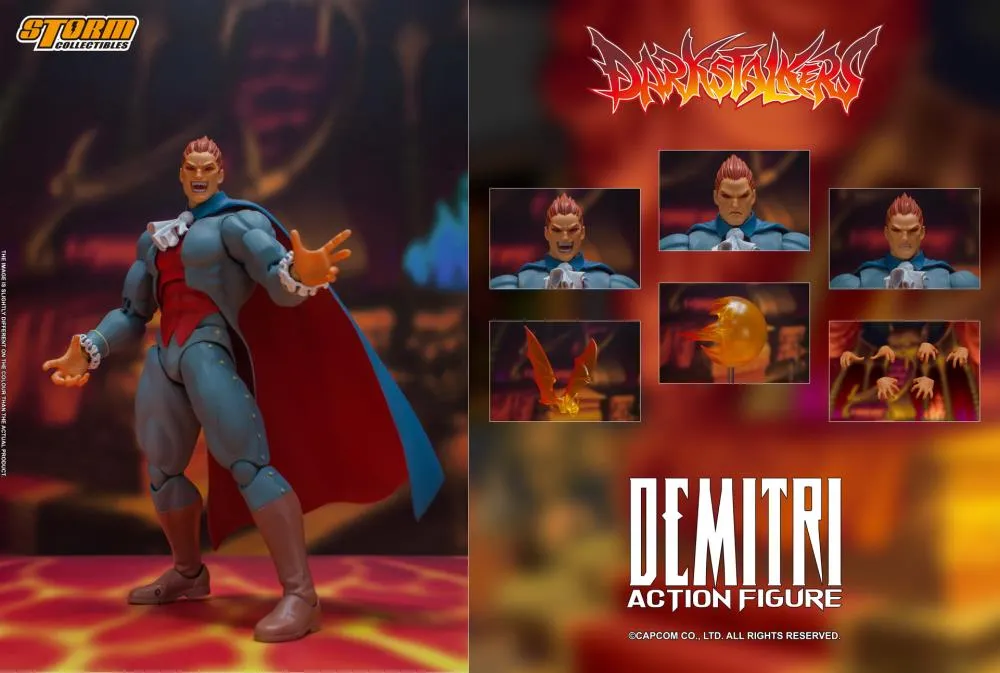 Storm Collectibles - Darkstalkers Demitri Maximoff 1/12 Scale Figure