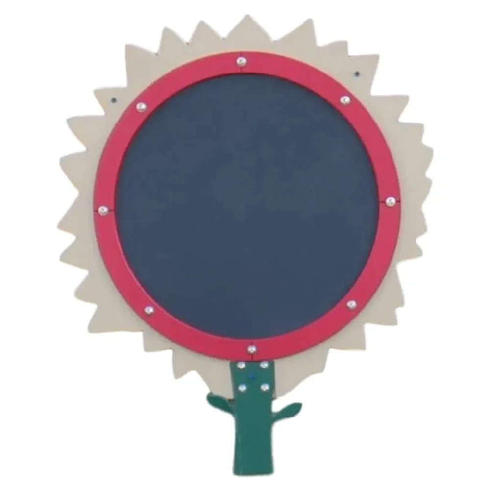 Sunflower Chalkboard Playground Flower | Mountable for Drawing & Play