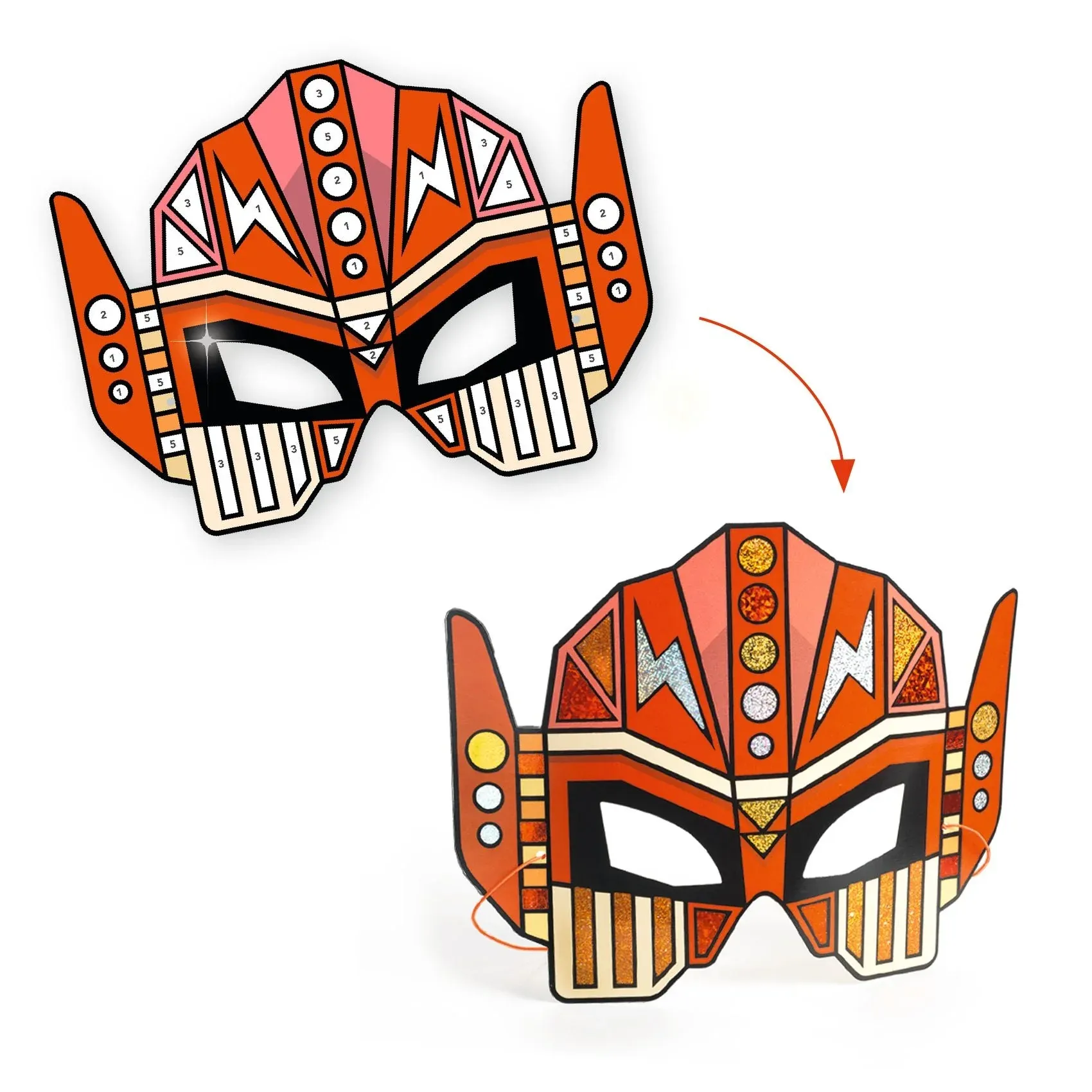 Super Robots DIY Craft Kit