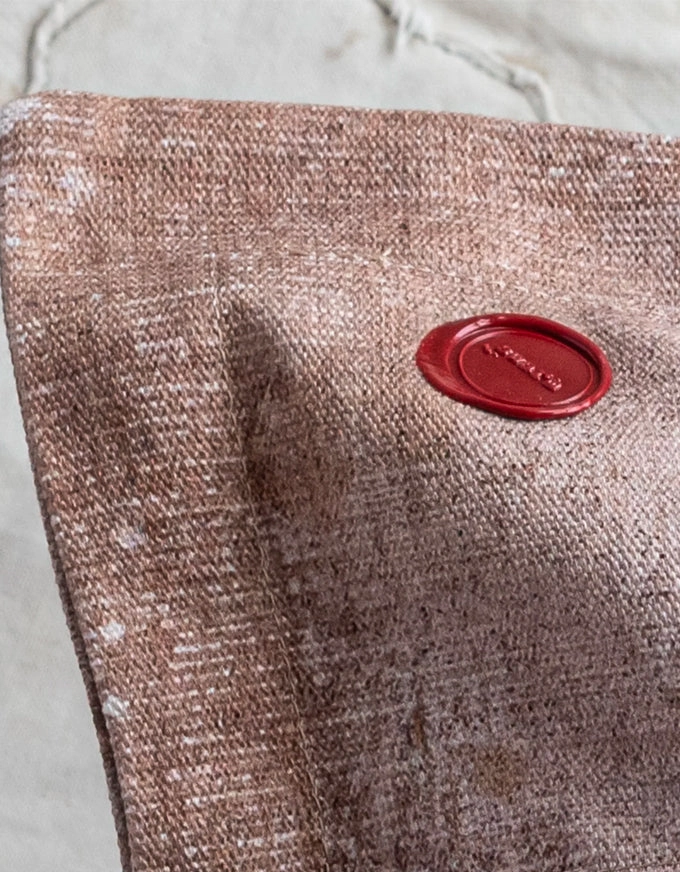 Swarm Heavy Linen Cushion - Sea