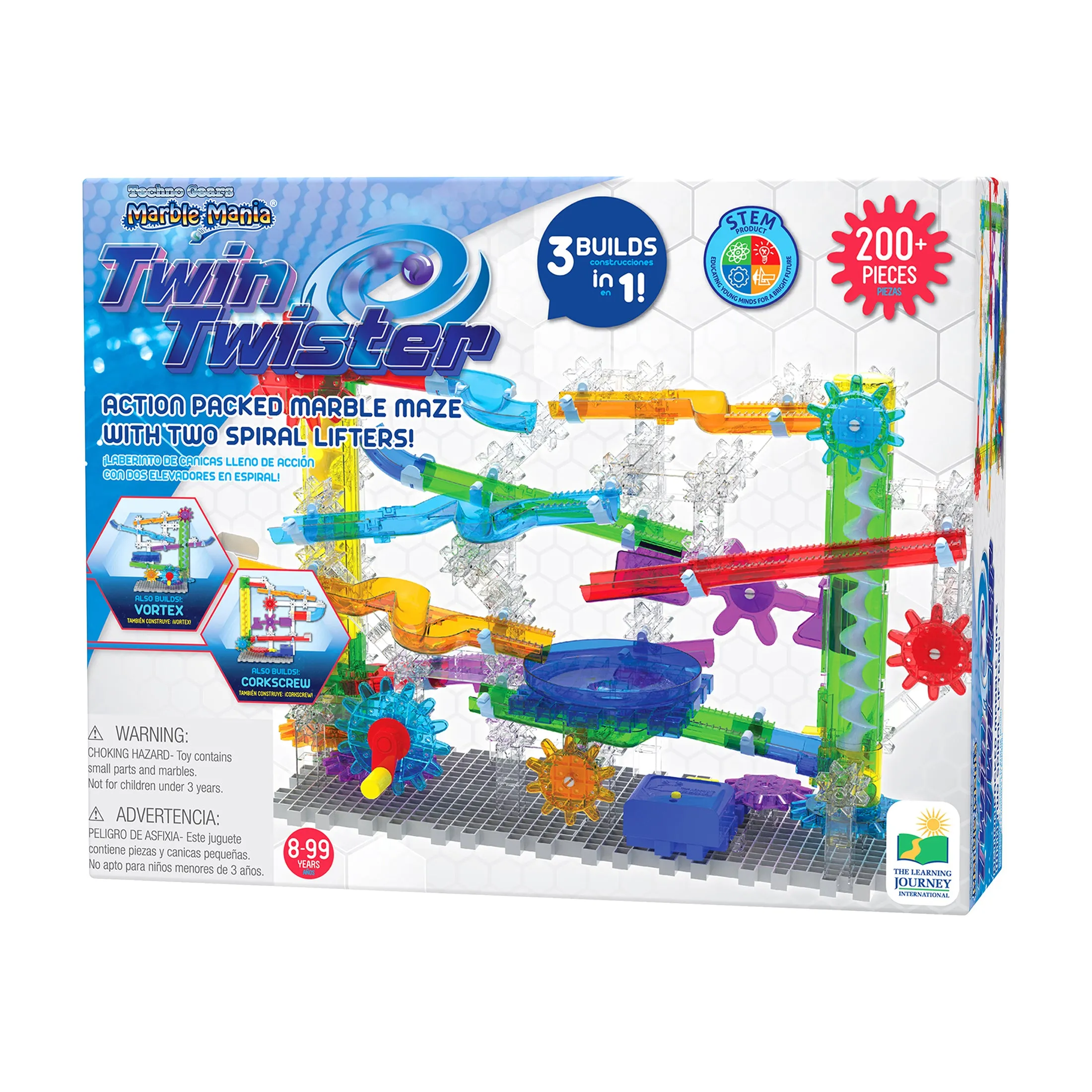 Techno Gears Marble Mania - Twin Twister: 200  Pcs