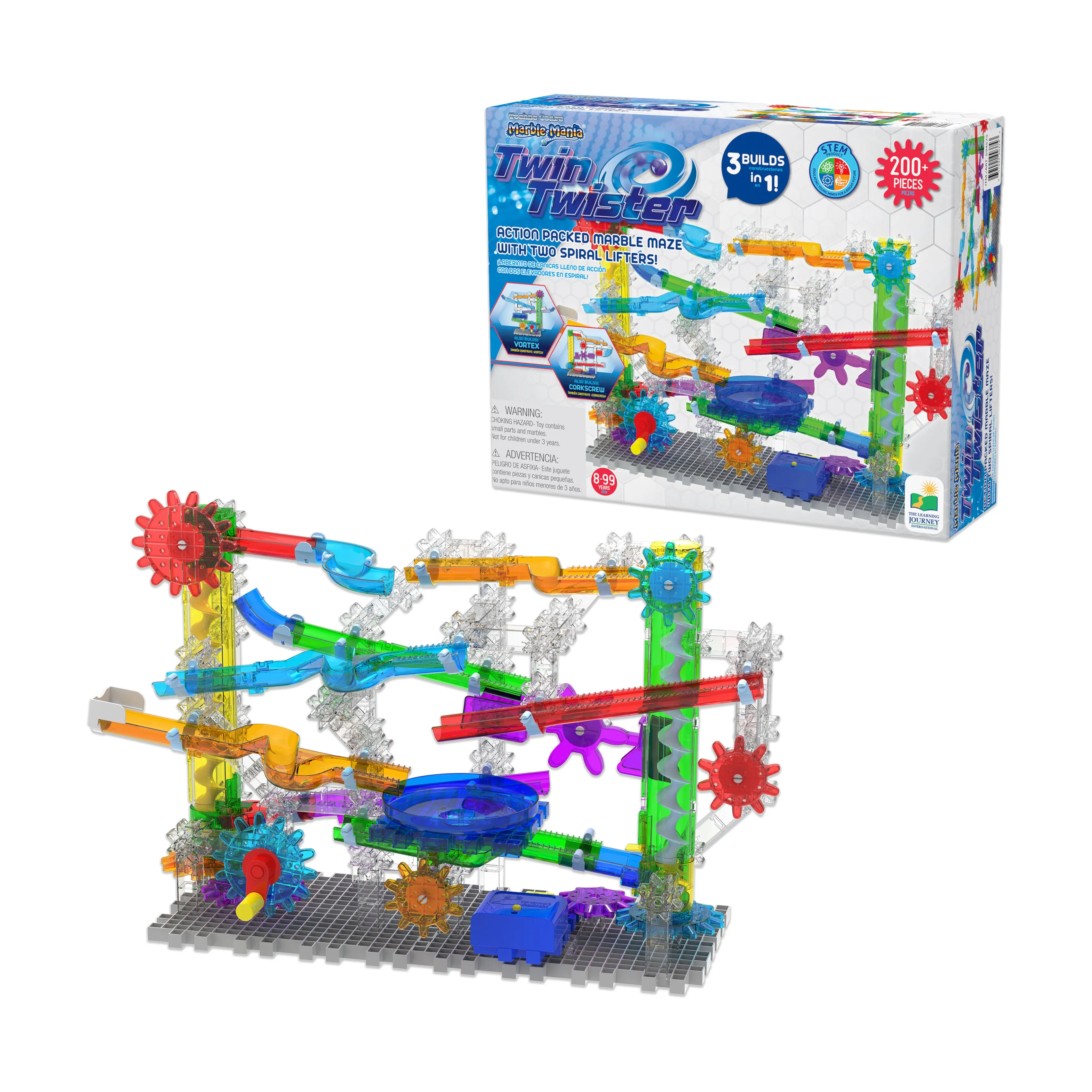 Techno Gears Marble Mania - Twin Twister: 200  Pcs