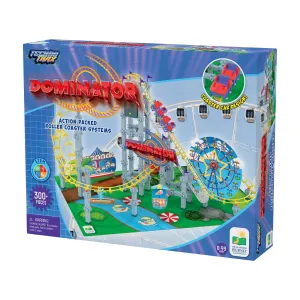 Techno Trax Dominator Roller Coaster Building Set - 346 Pieces