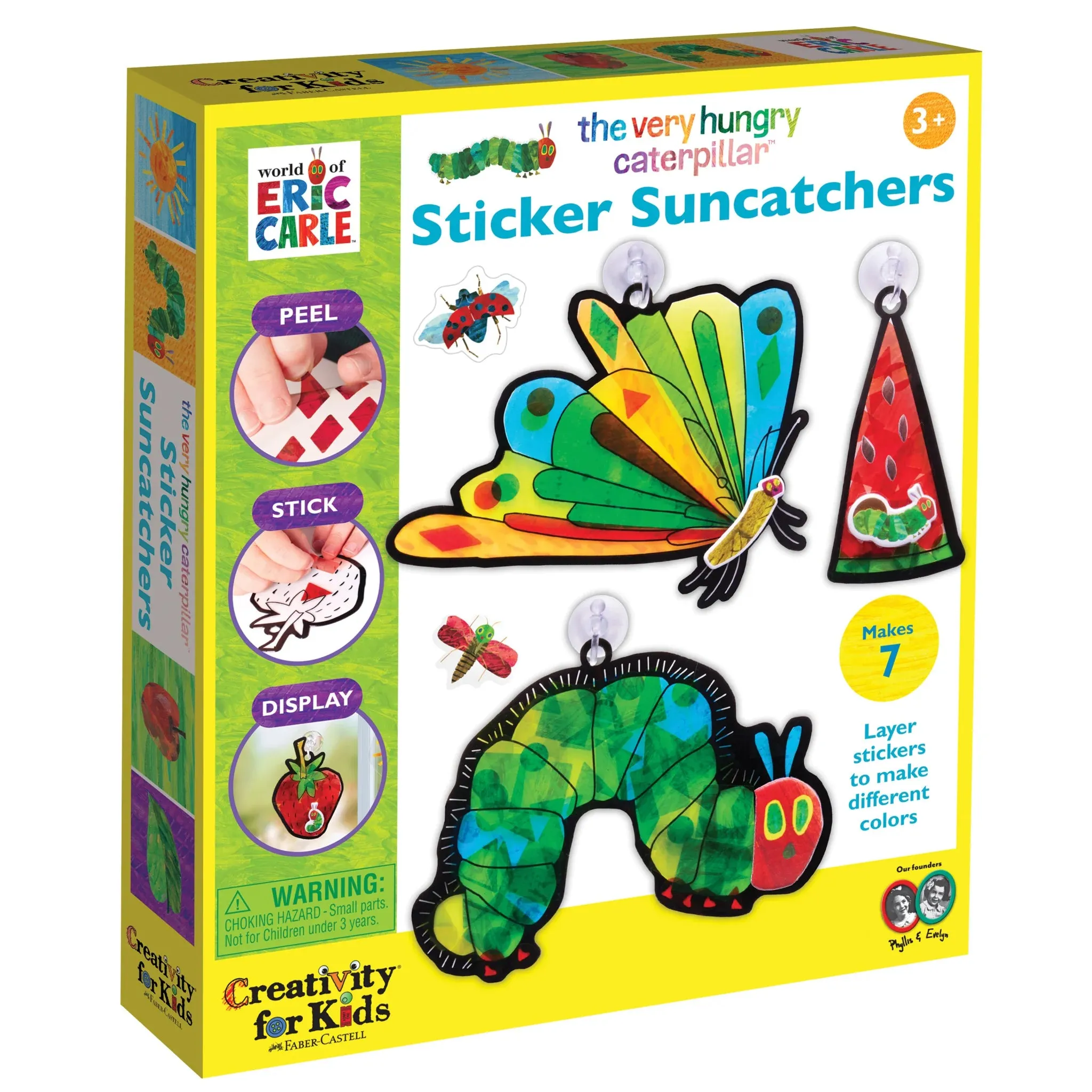 The Very Hungry Caterpillar Sticker Suncatcher
