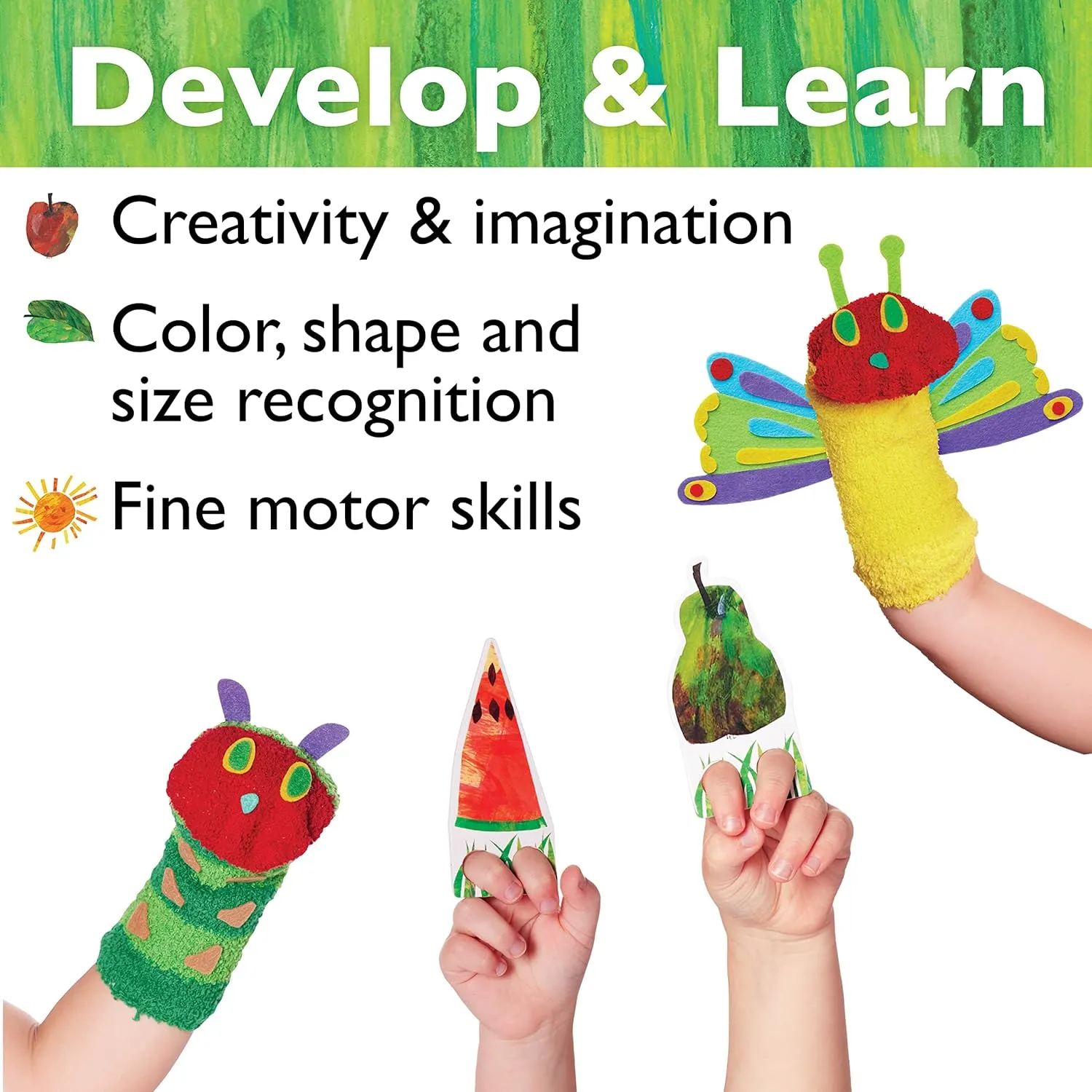 The Very Hungry Caterpillar Story Puppets