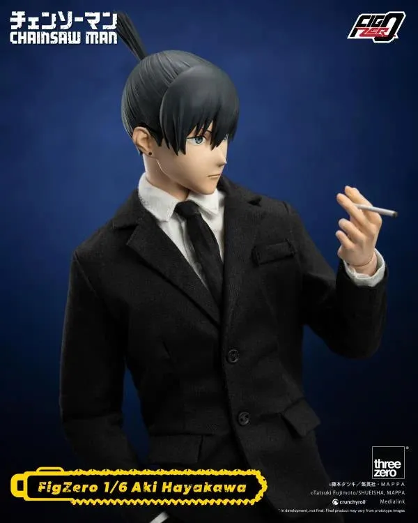 ThreeZero FigZero 1/6 Chainsaw Man Aki Hayakawa Action Figure