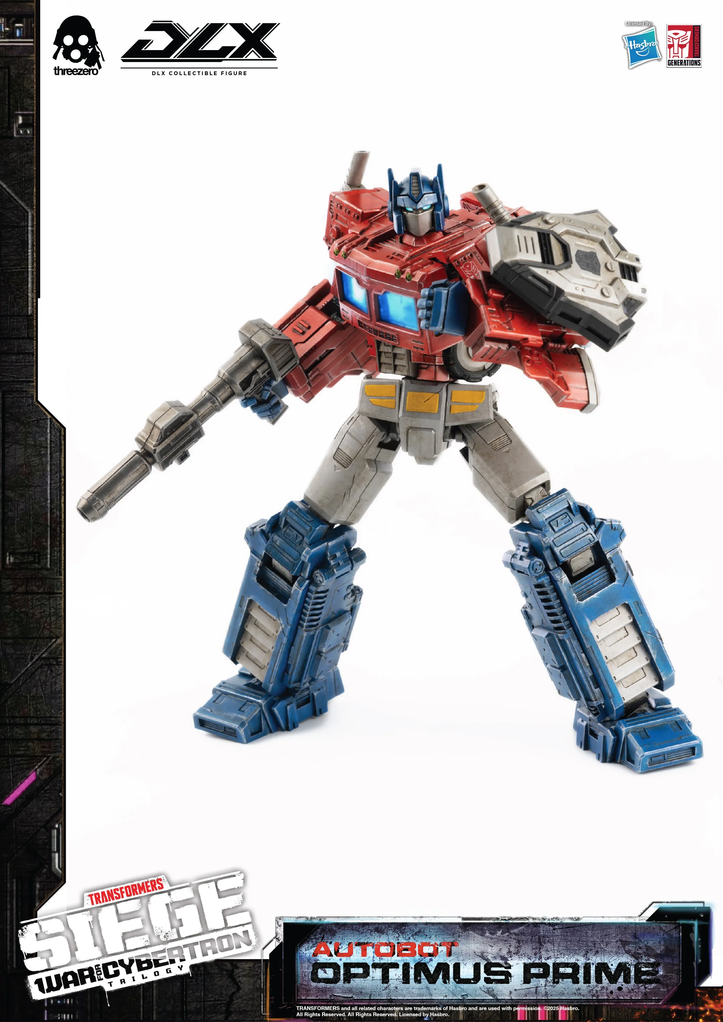 ThreeZero - Transformers: WFC Trilogy - DLX Optimus Prime (Reissue)