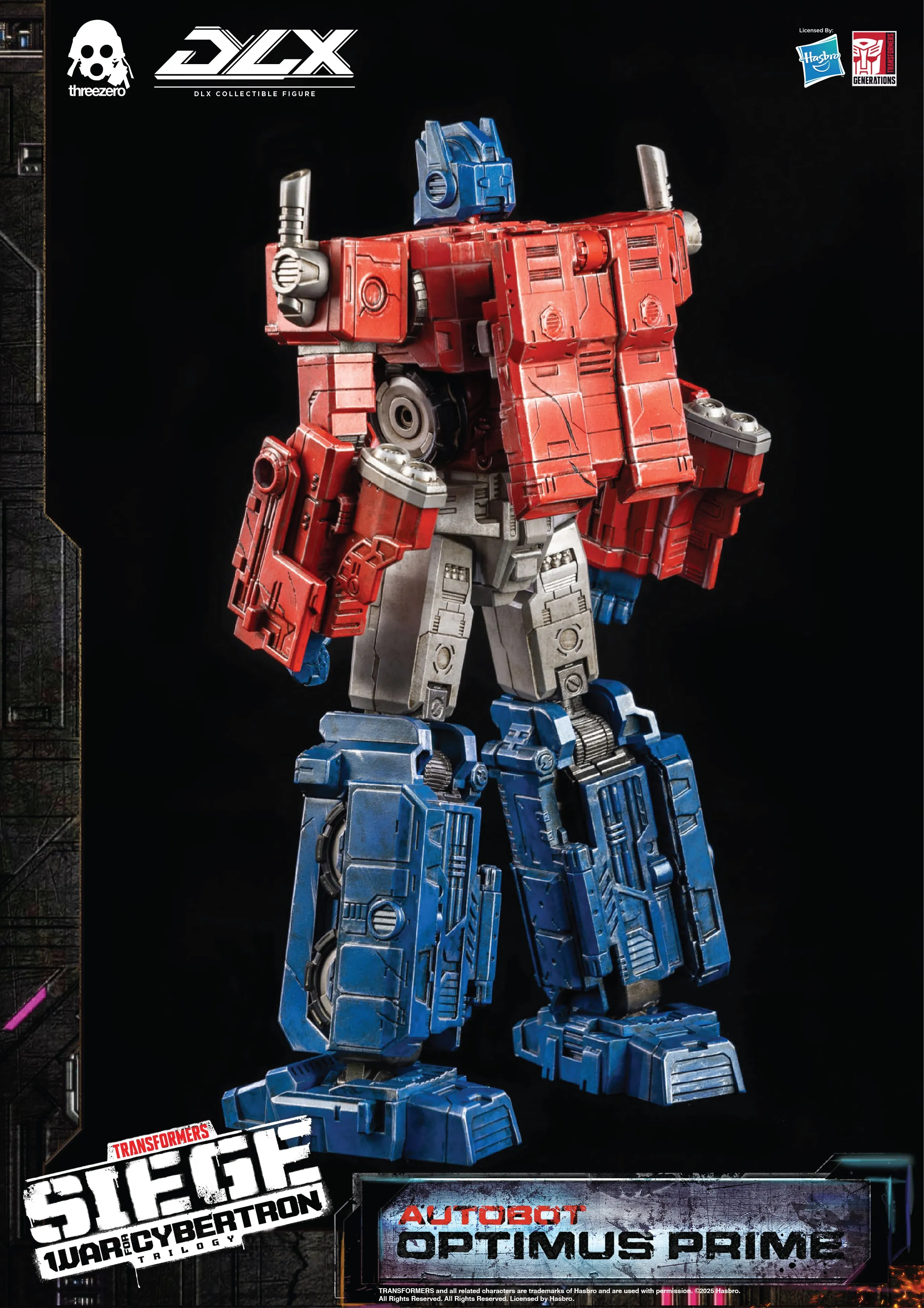 ThreeZero - Transformers: WFC Trilogy - DLX Optimus Prime (Reissue)