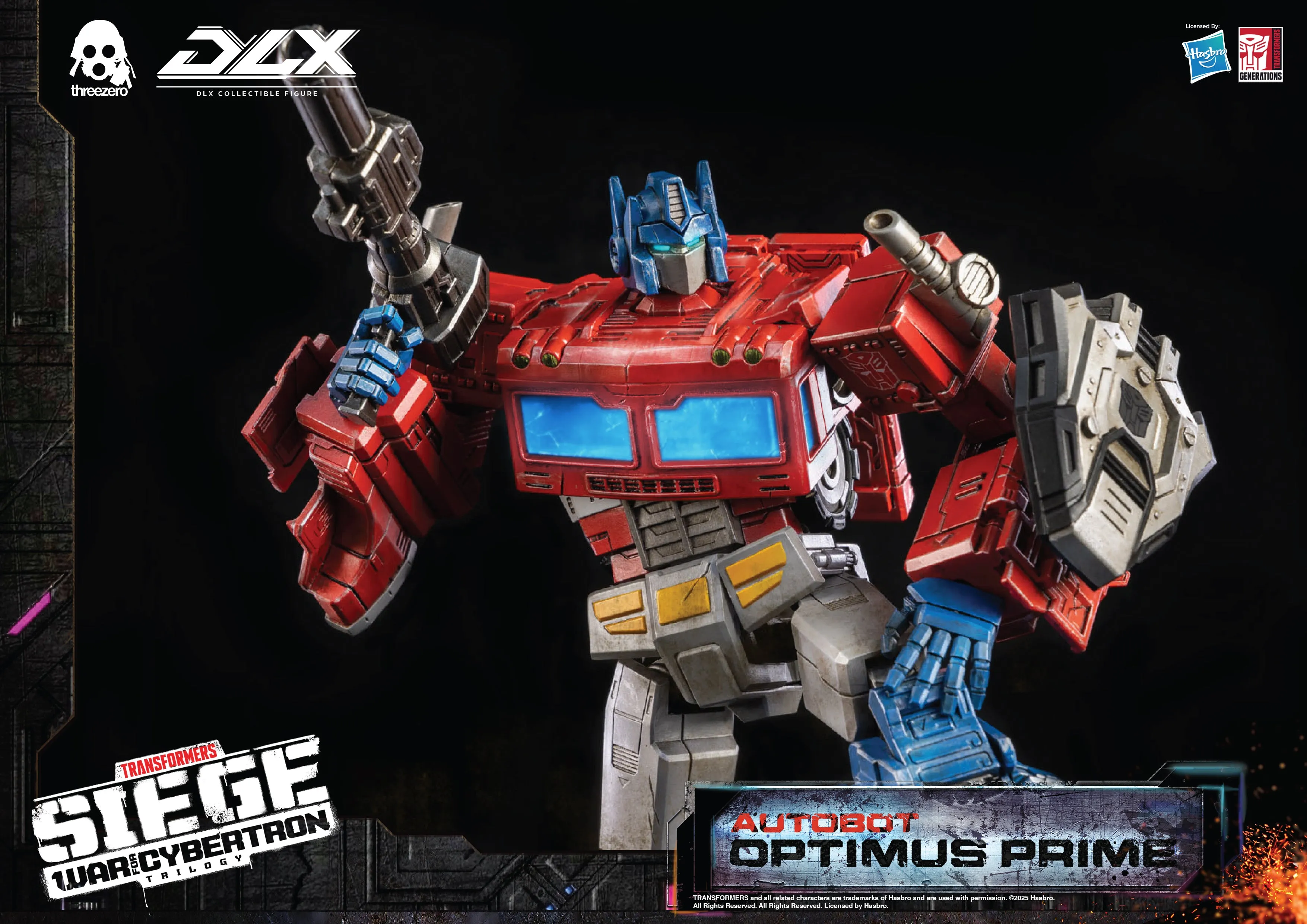 ThreeZero - Transformers: WFC Trilogy - DLX Optimus Prime (Reissue)