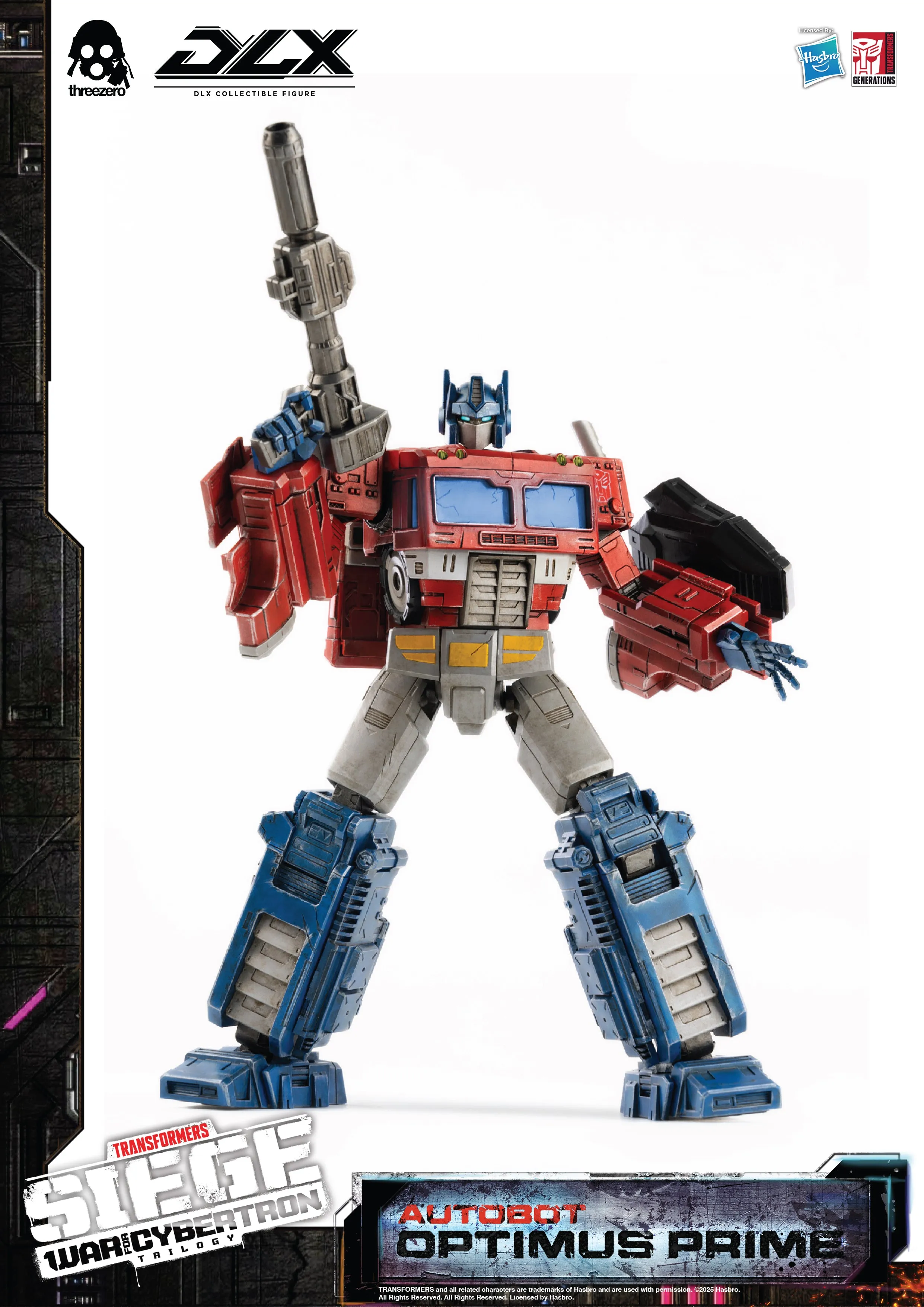 ThreeZero - Transformers: WFC Trilogy - DLX Optimus Prime (Reissue)