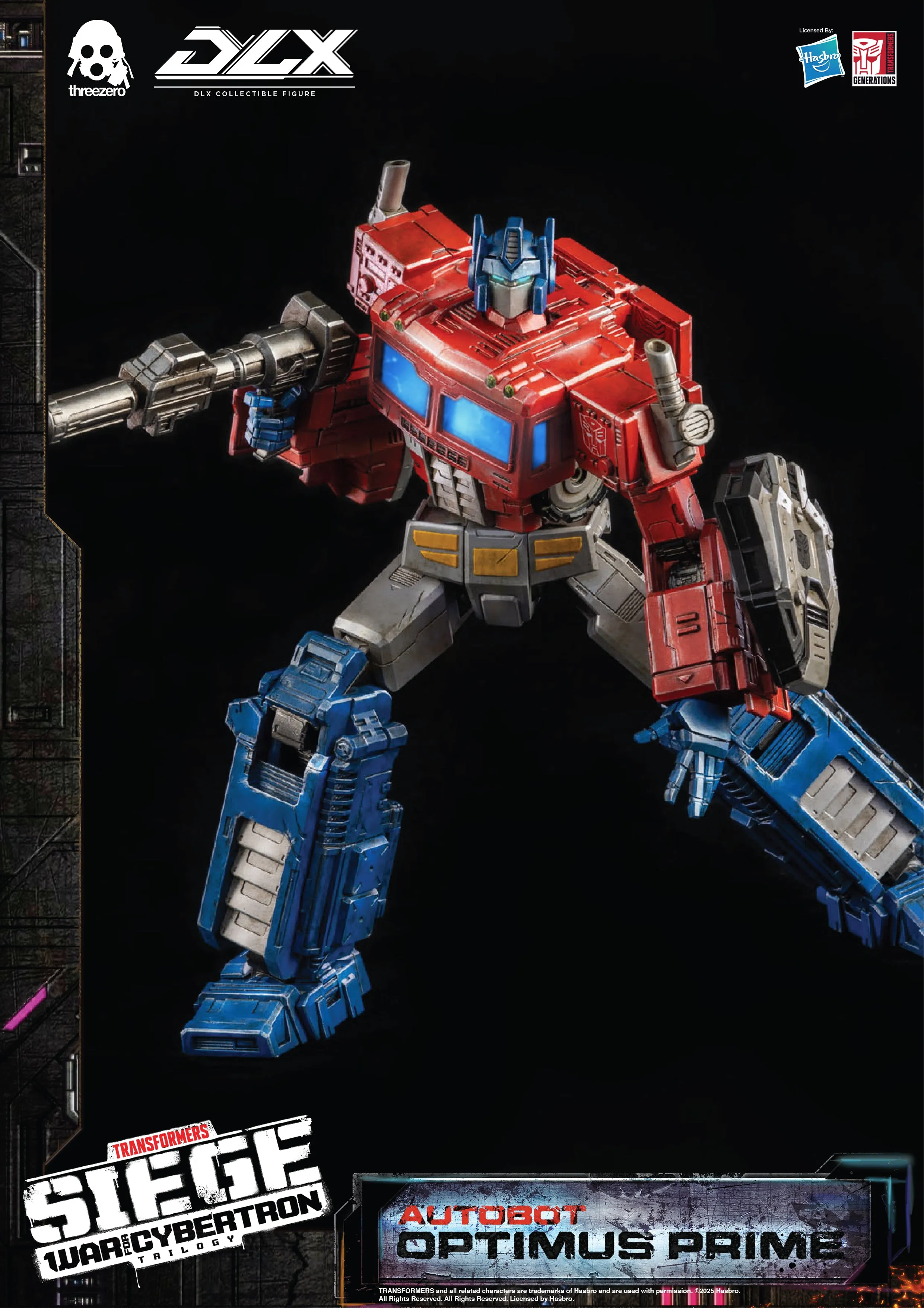 ThreeZero - Transformers: WFC Trilogy - DLX Optimus Prime (Reissue)