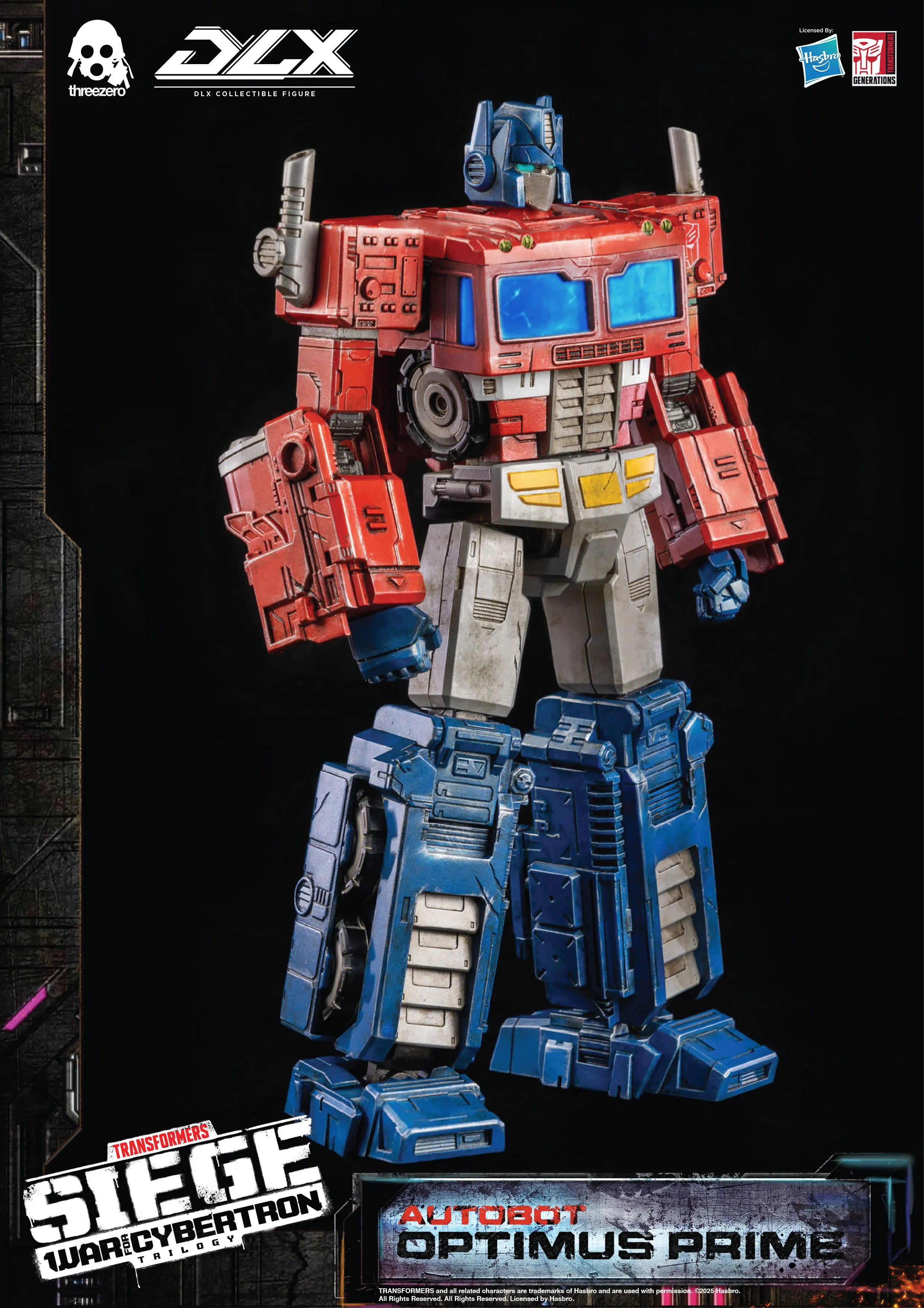 ThreeZero - Transformers: WFC Trilogy - DLX Optimus Prime (Reissue)
