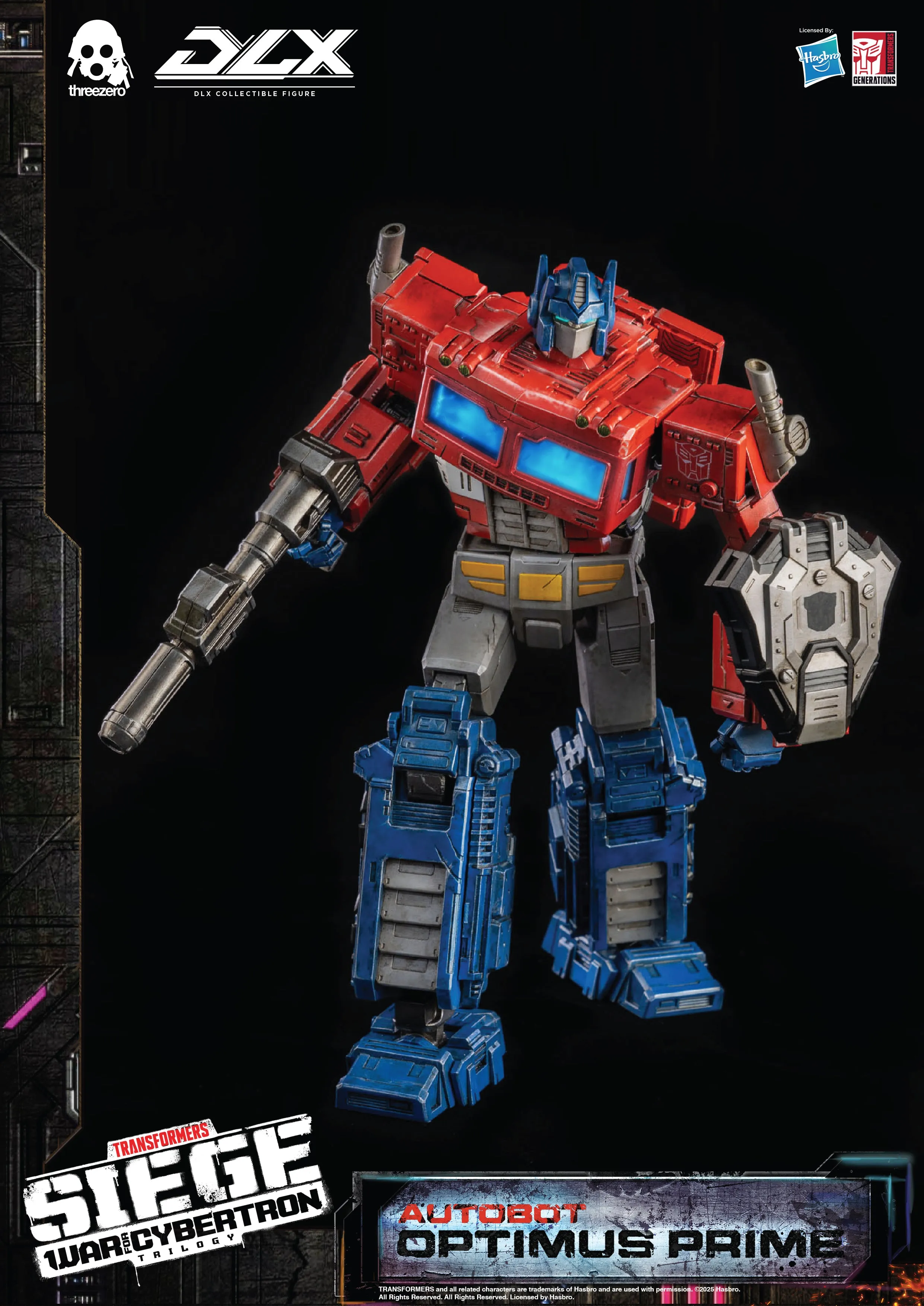 ThreeZero - Transformers: WFC Trilogy - DLX Optimus Prime (Reissue)