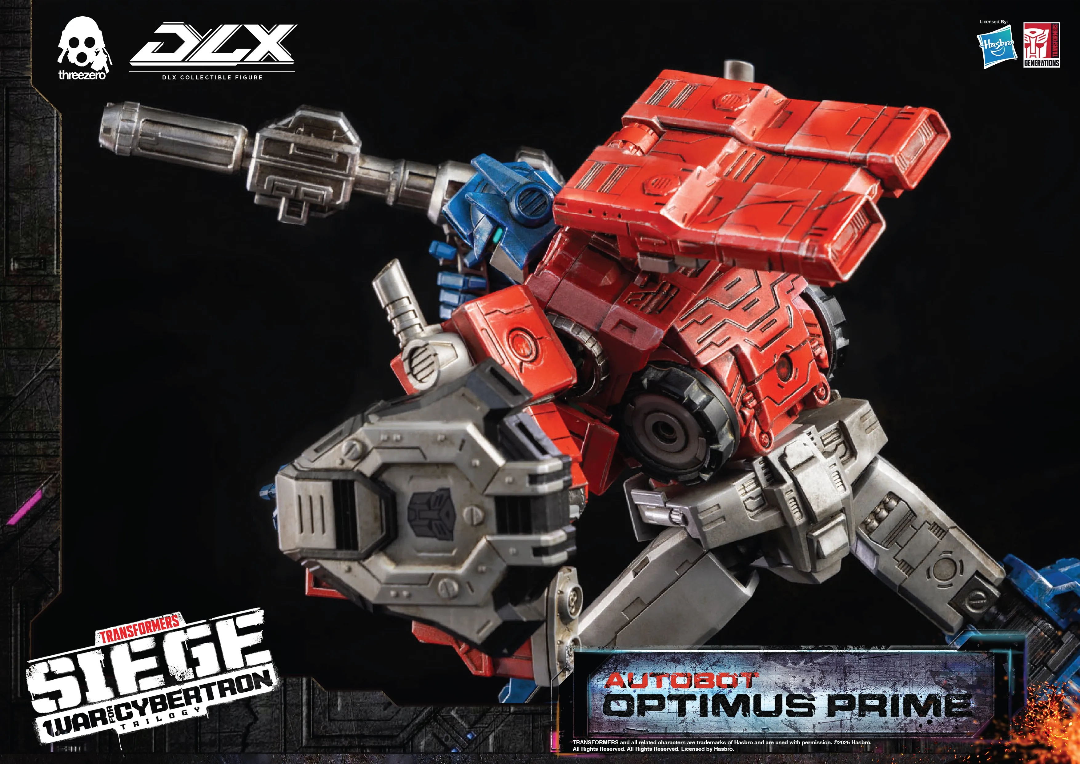 ThreeZero - Transformers: WFC Trilogy - DLX Optimus Prime (Reissue)