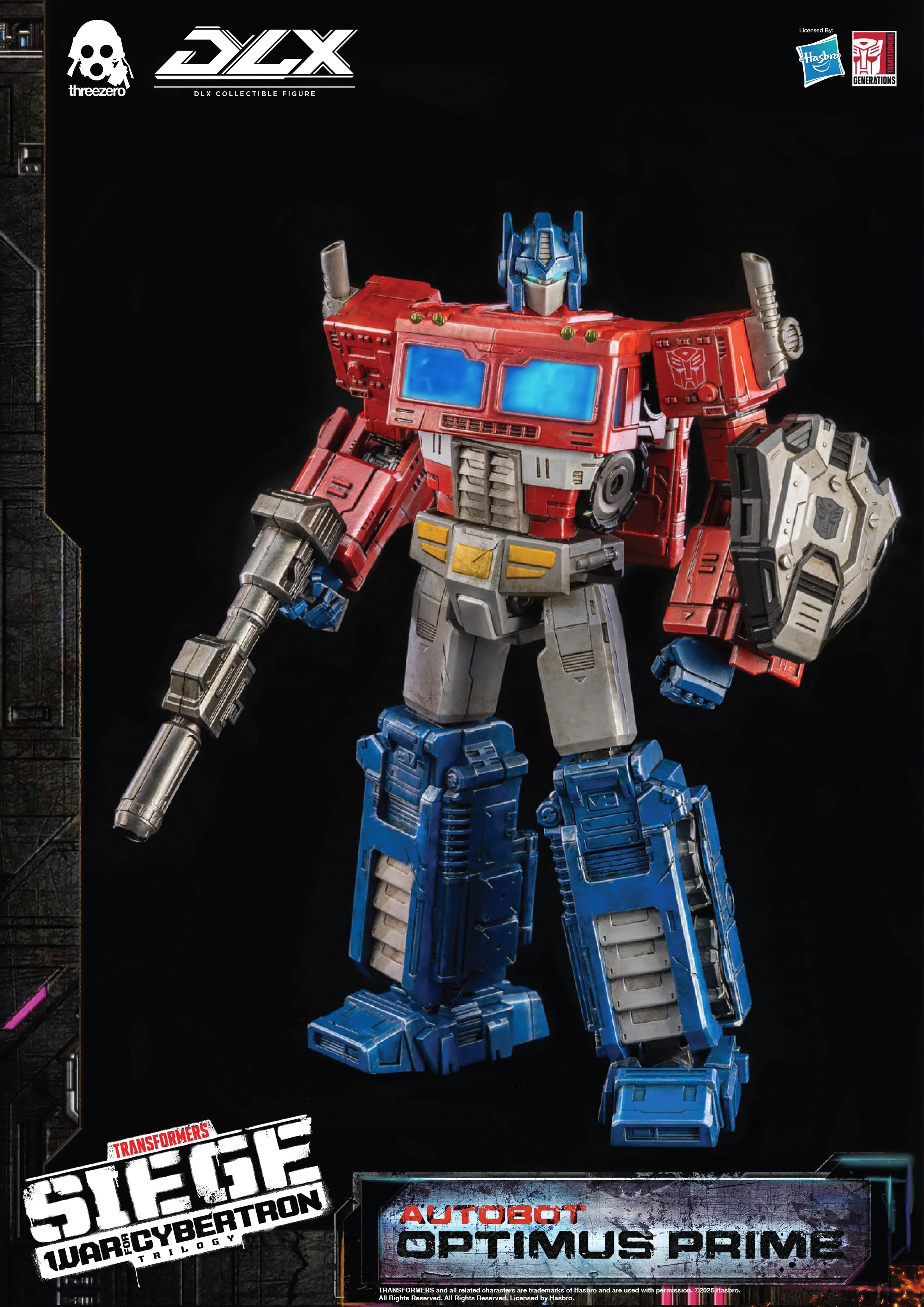 ThreeZero - Transformers: WFC Trilogy - DLX Optimus Prime (Reissue)