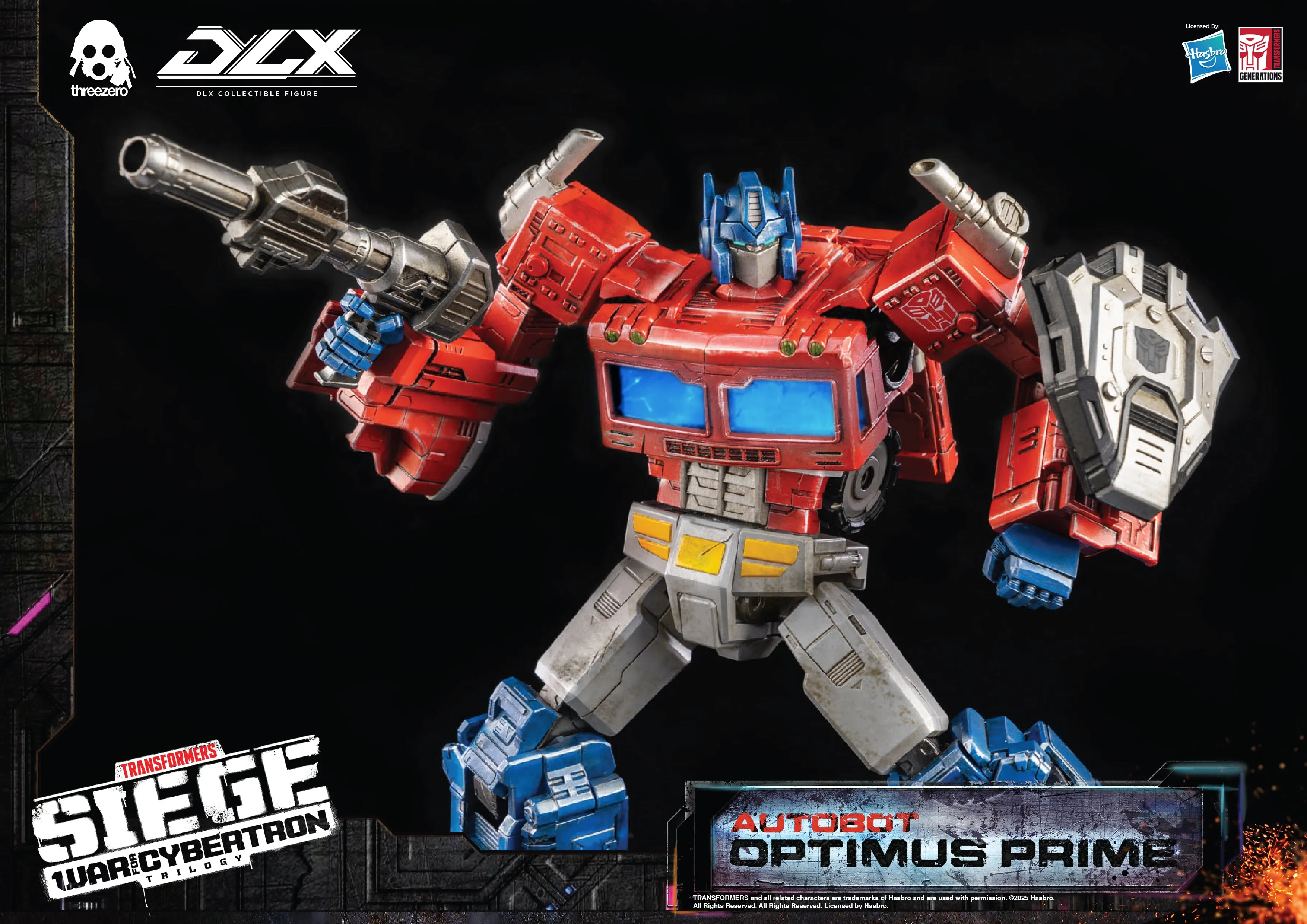 ThreeZero - Transformers: WFC Trilogy - DLX Optimus Prime (Reissue)