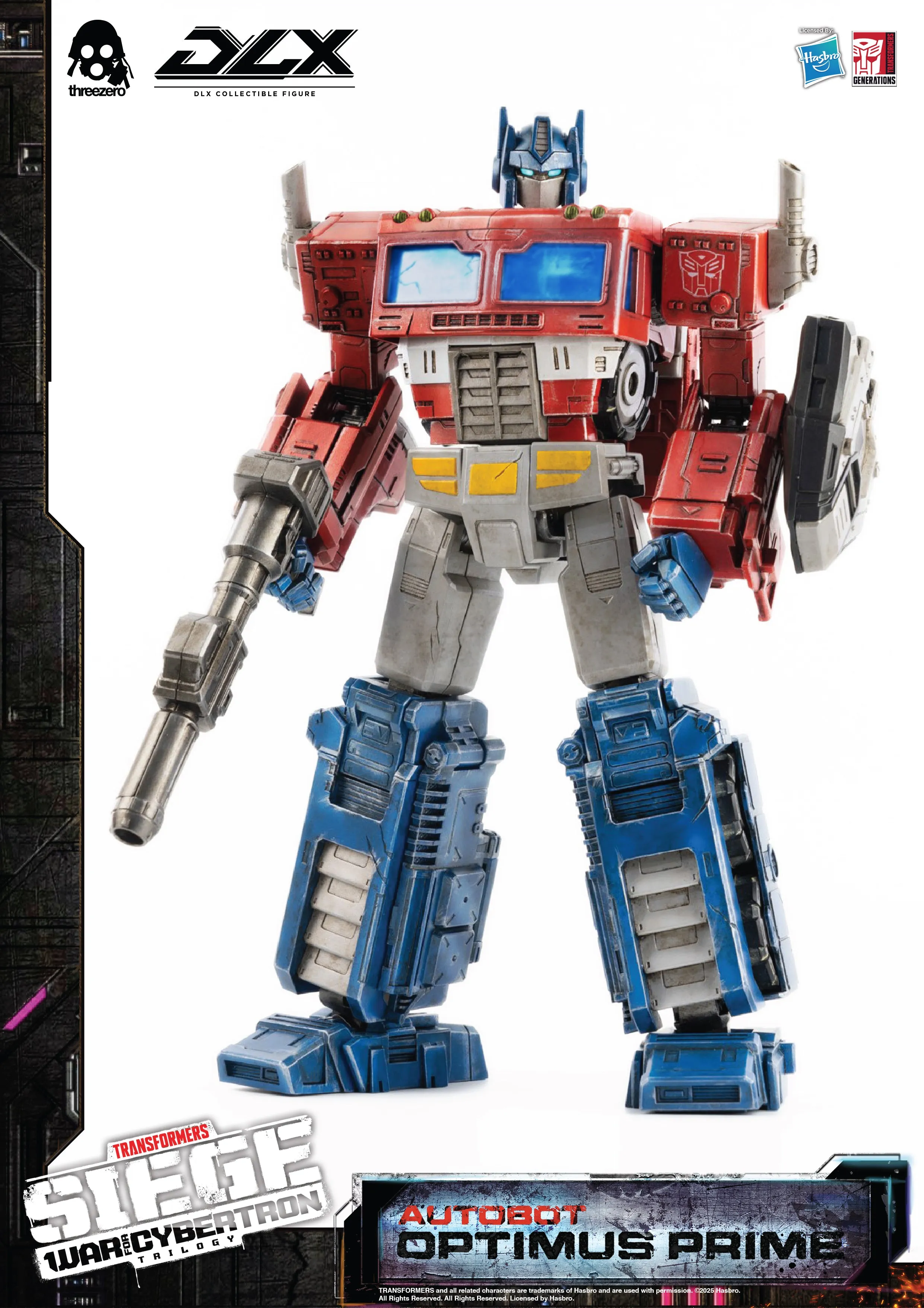 ThreeZero - Transformers: WFC Trilogy - DLX Optimus Prime (Reissue)