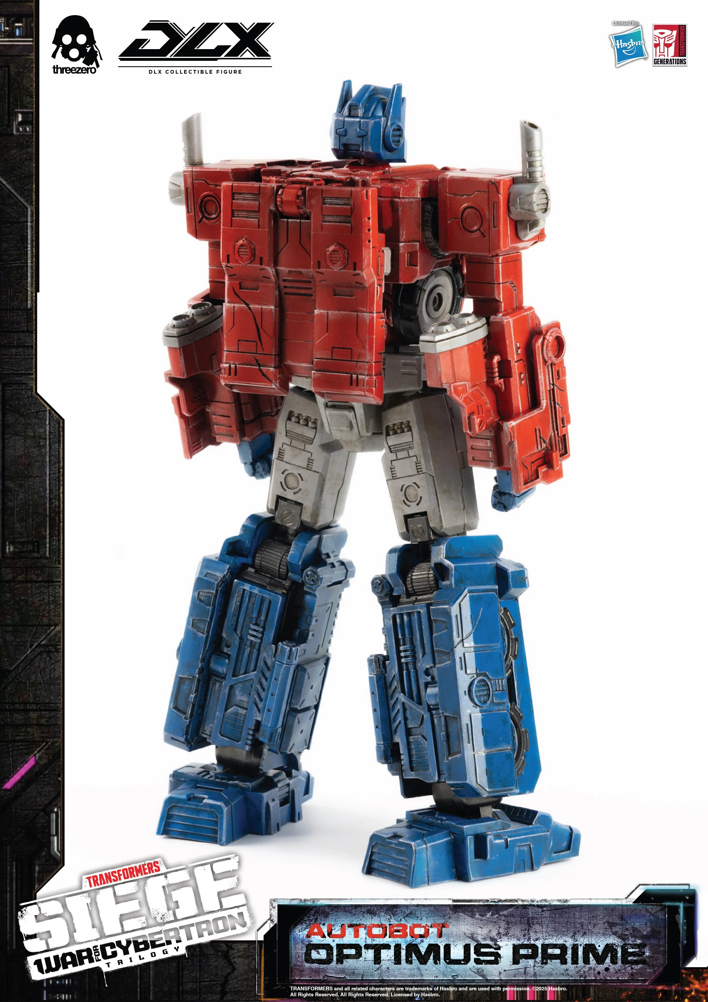 ThreeZero - Transformers: WFC Trilogy - DLX Optimus Prime (Reissue)