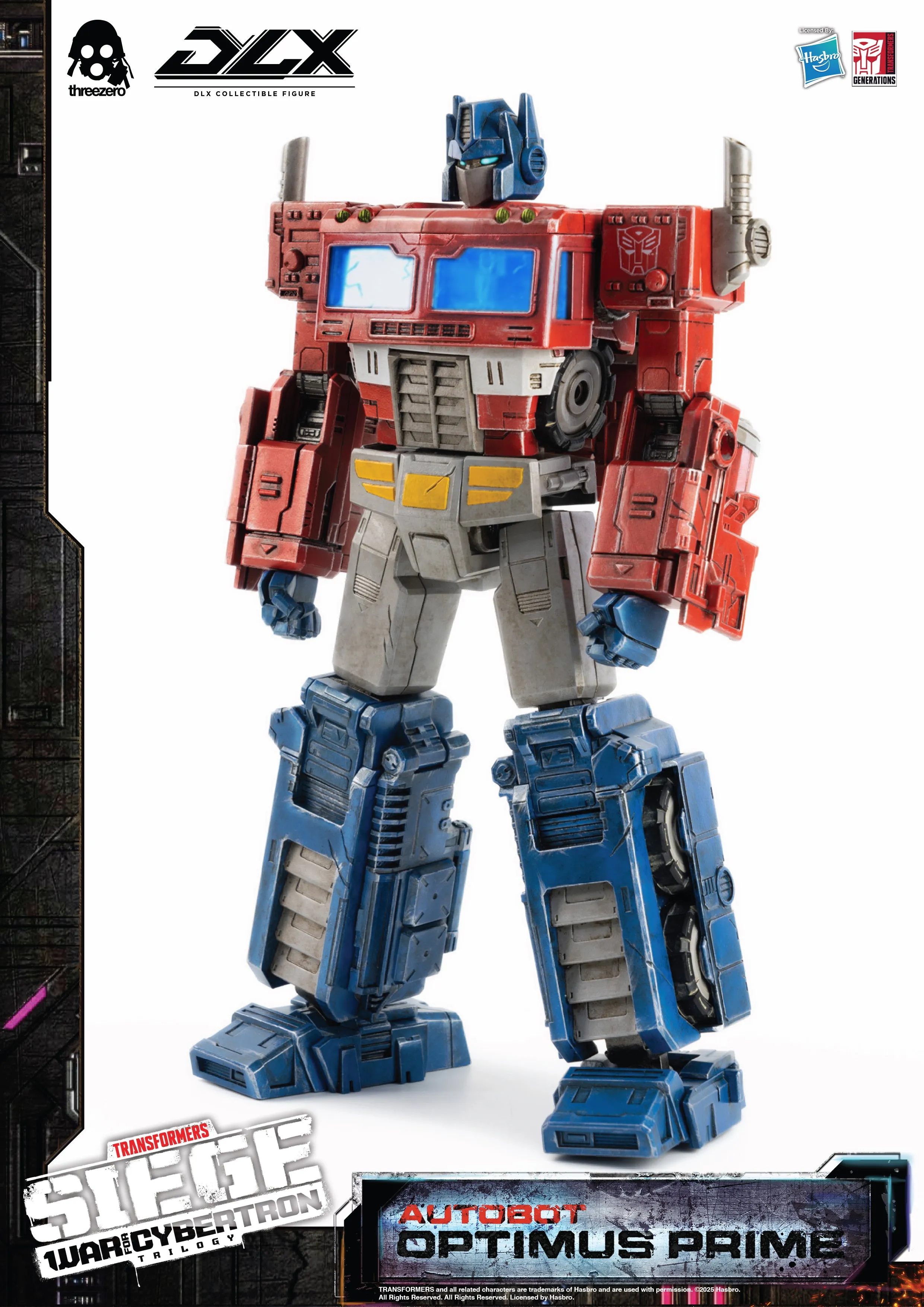 ThreeZero - Transformers: WFC Trilogy - DLX Optimus Prime (Reissue)