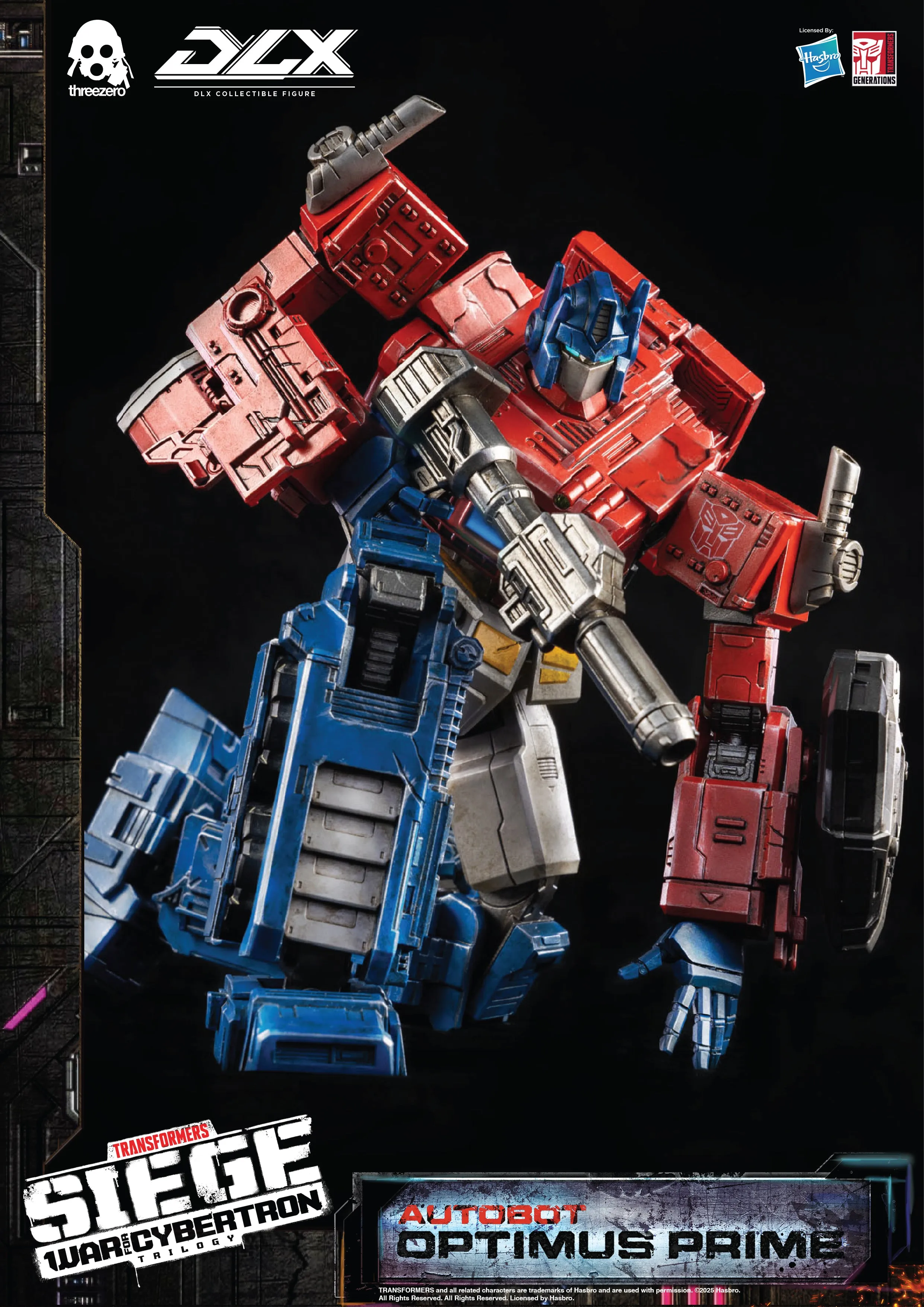 ThreeZero - Transformers: WFC Trilogy - DLX Optimus Prime (Reissue)