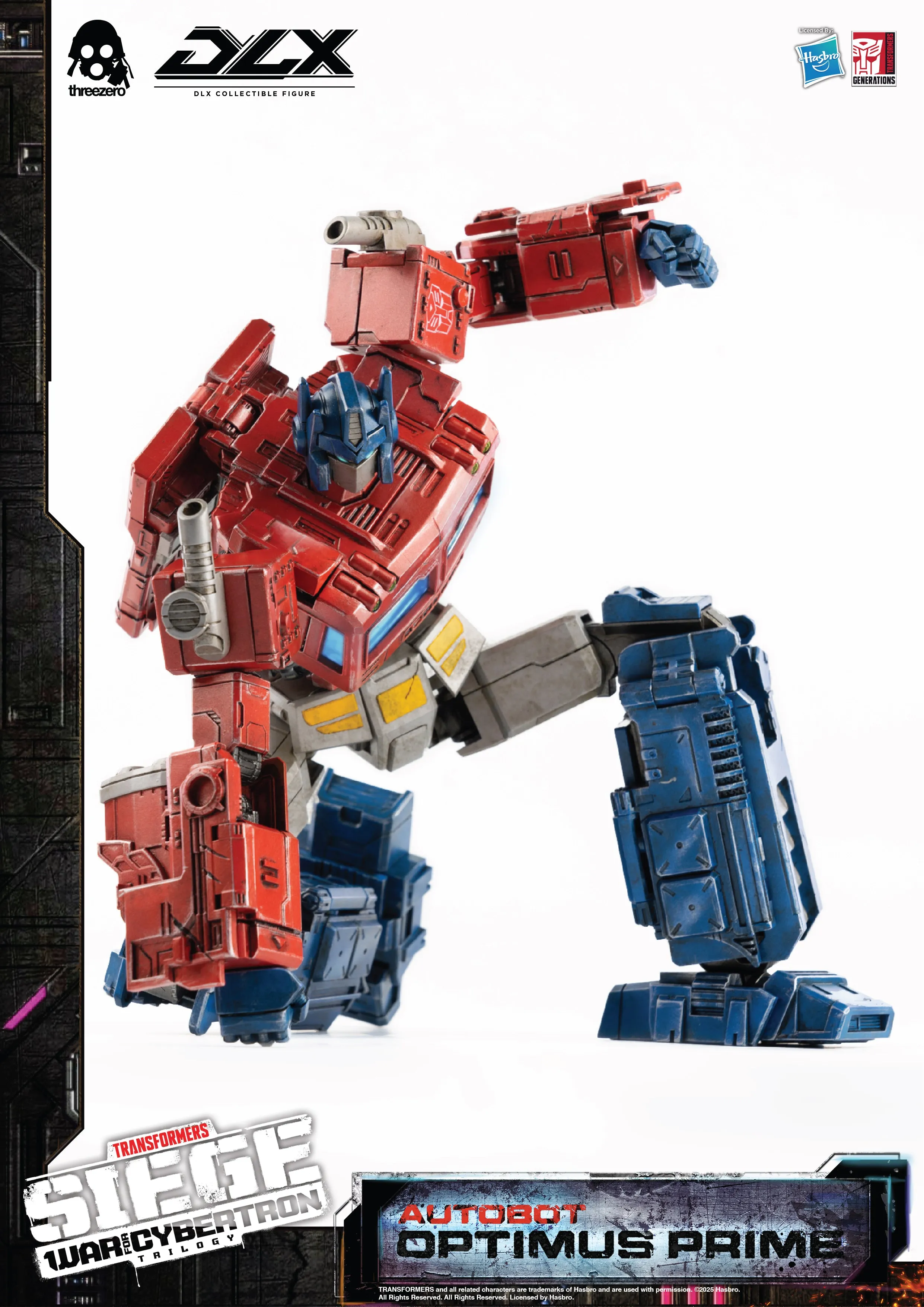 ThreeZero - Transformers: WFC Trilogy - DLX Optimus Prime (Reissue)