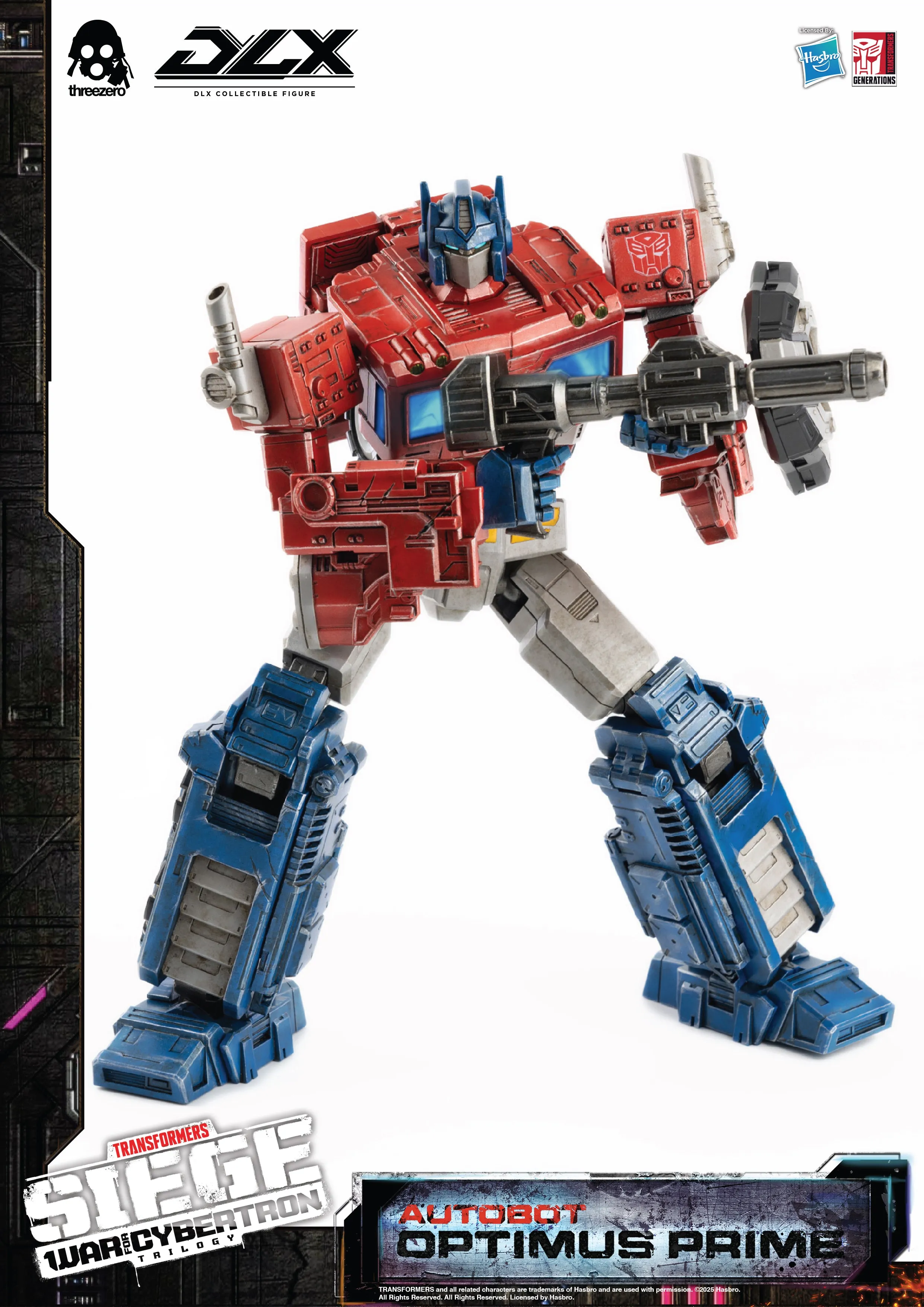 ThreeZero - Transformers: WFC Trilogy - DLX Optimus Prime (Reissue)