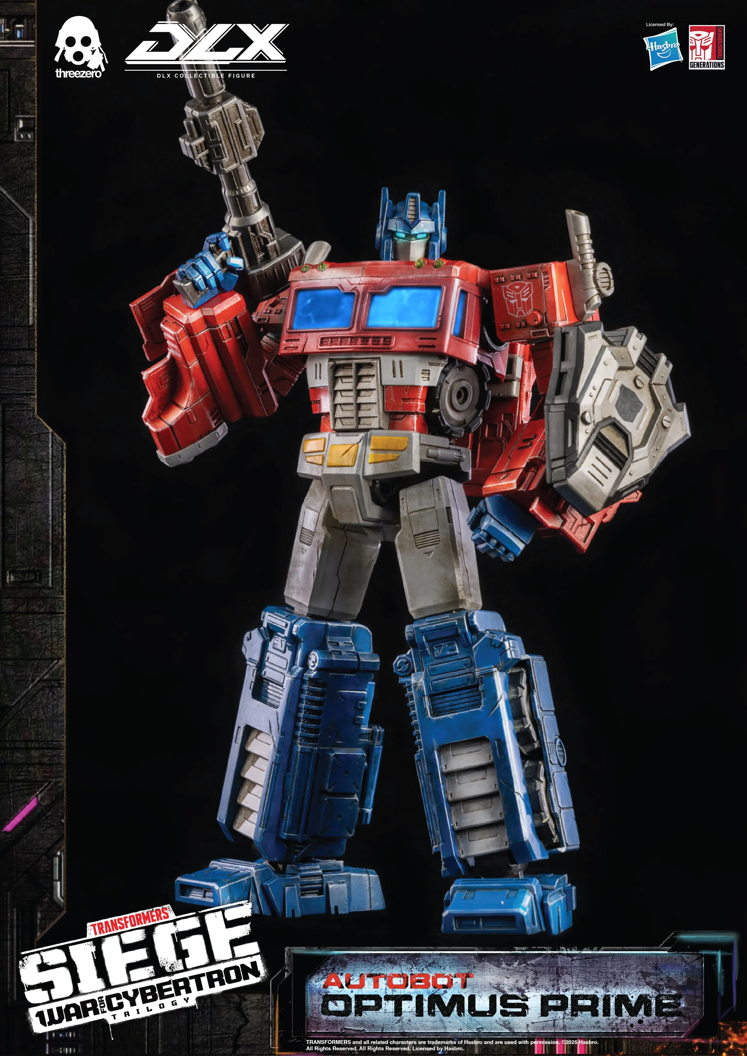 ThreeZero - Transformers: WFC Trilogy - DLX Optimus Prime (Reissue)