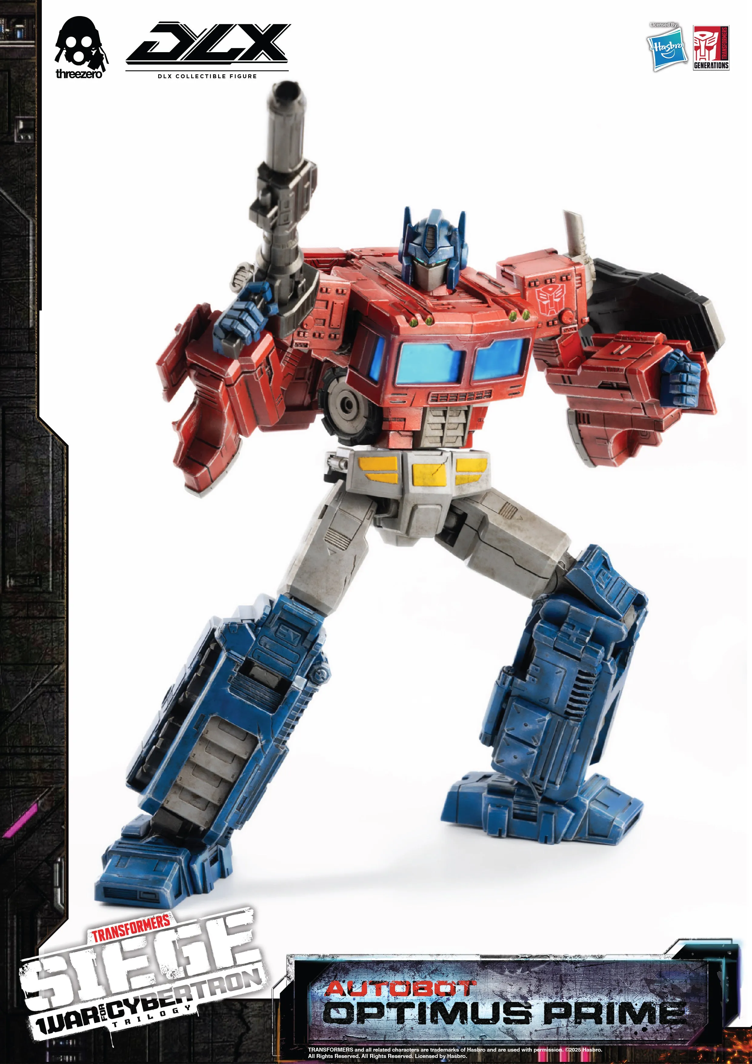 ThreeZero - Transformers: WFC Trilogy - DLX Optimus Prime (Reissue)