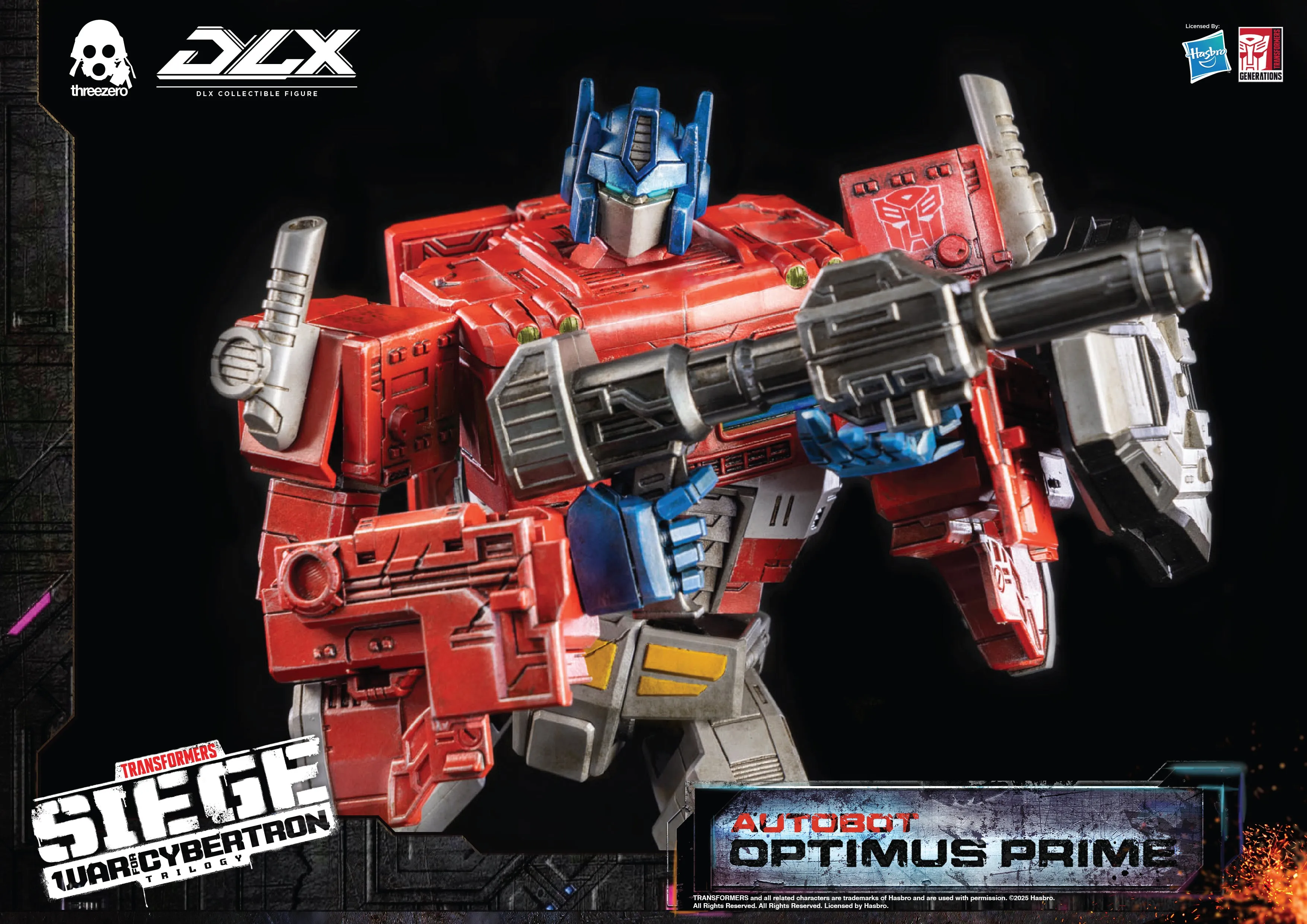 ThreeZero - Transformers: WFC Trilogy - DLX Optimus Prime (Reissue)